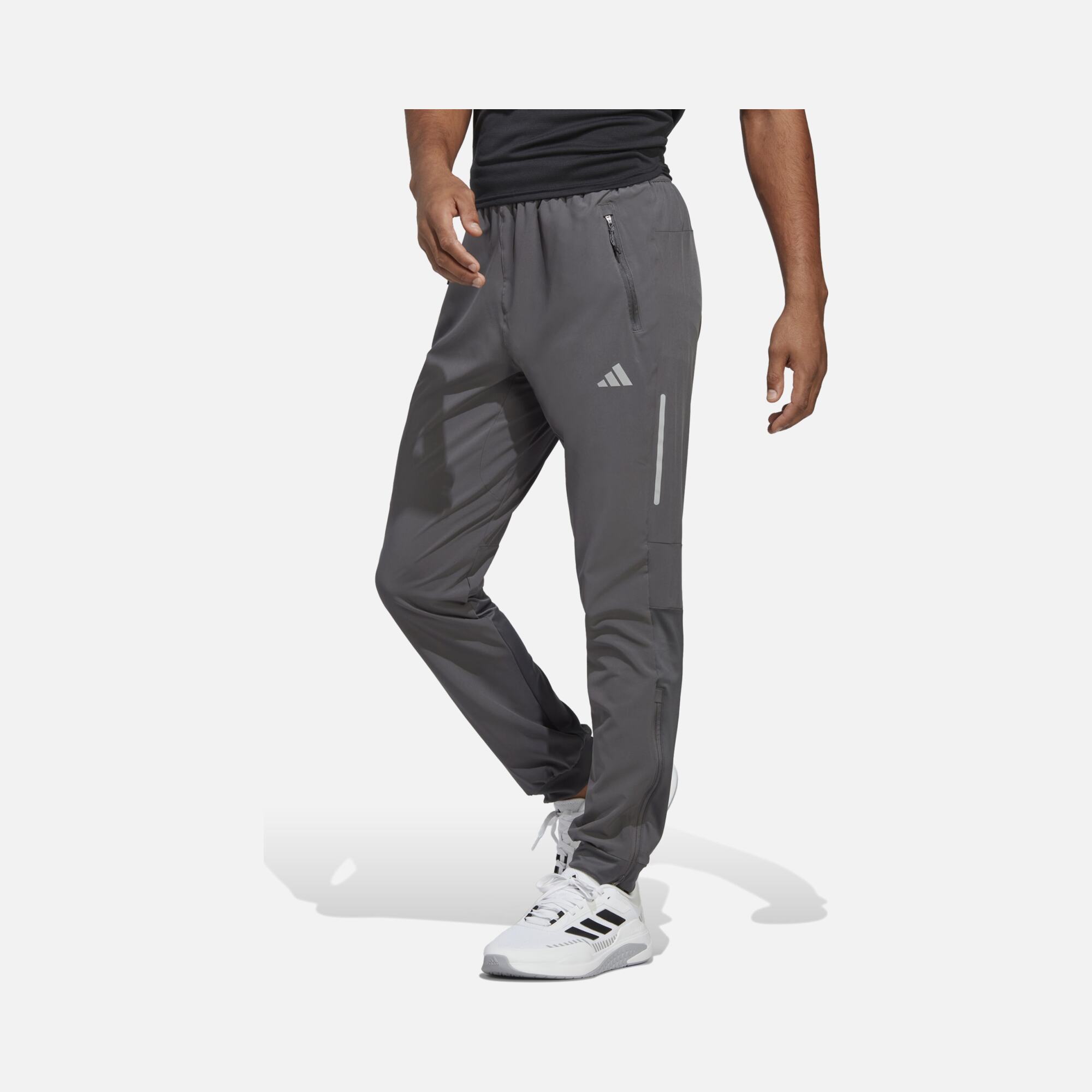 adidas Sportswear Fast TKO Woven Zippered-Leg Erkek Eşofman Altı