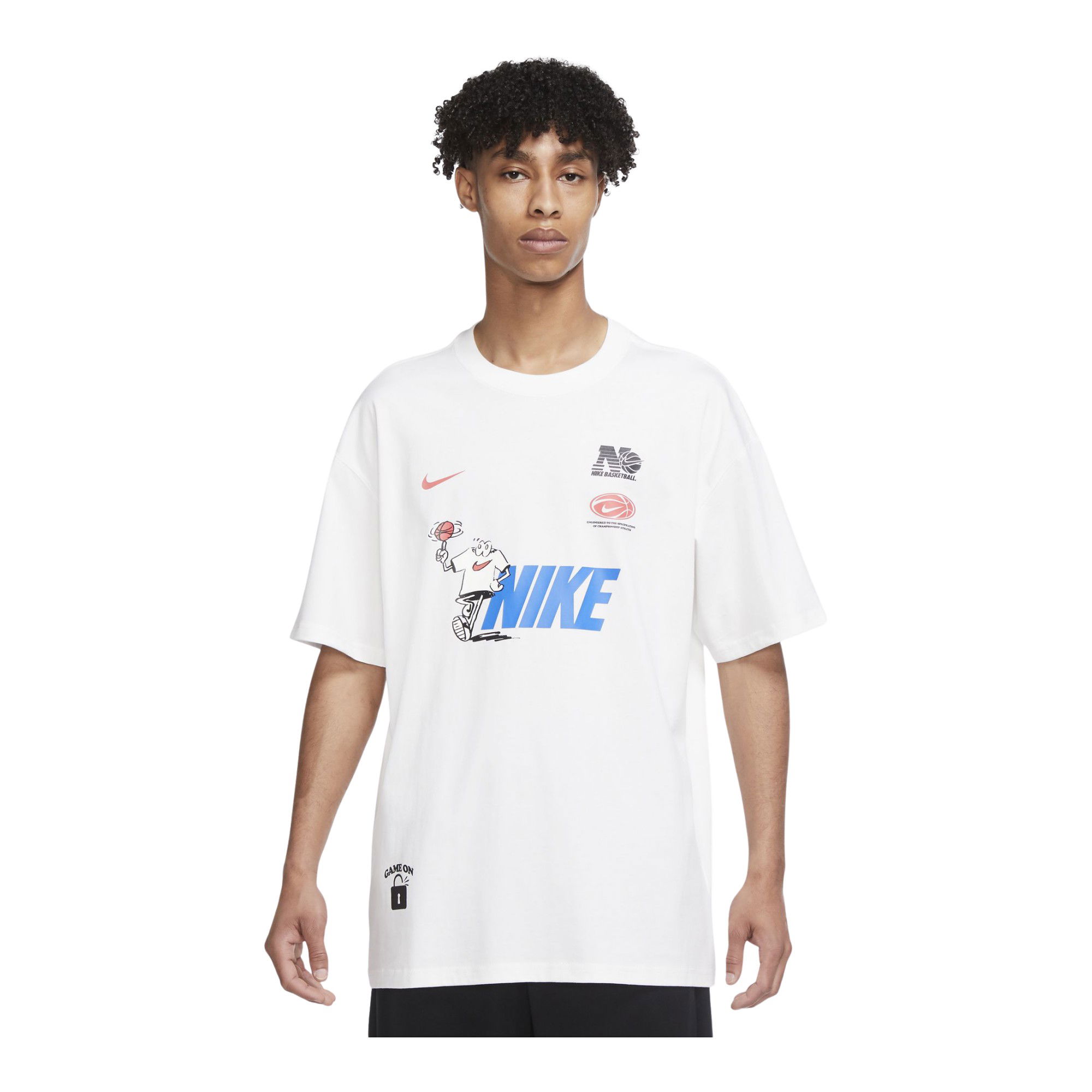 Nike Basketball '' Game On'' Short-Sleeve Erkek Tişört