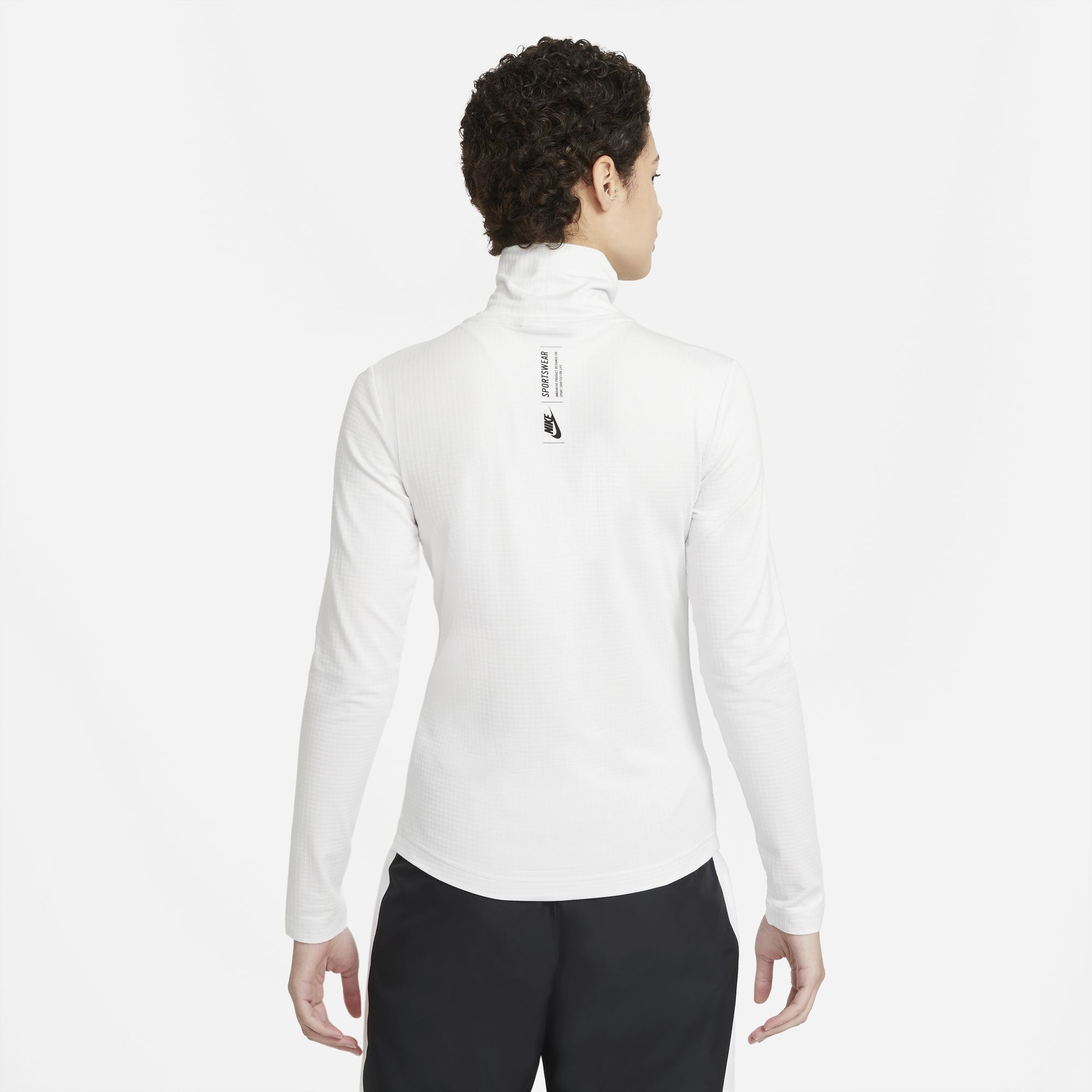 Nike Sportswear Mock Urban Utility Long-Sleeve Top Kadın Tişört