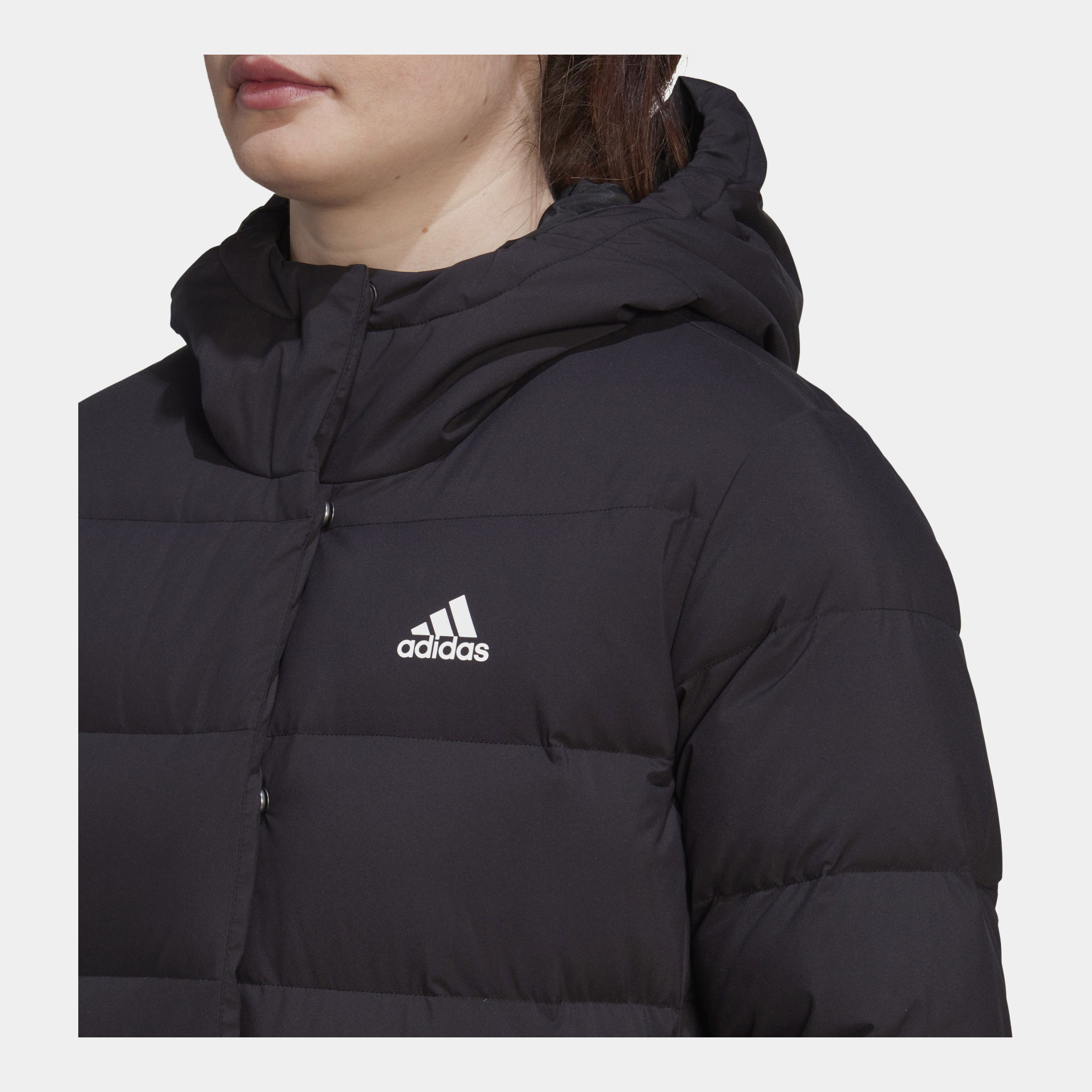 adidas Sportswear Helionic Down Full-Zip Hoodie Kadın Mont