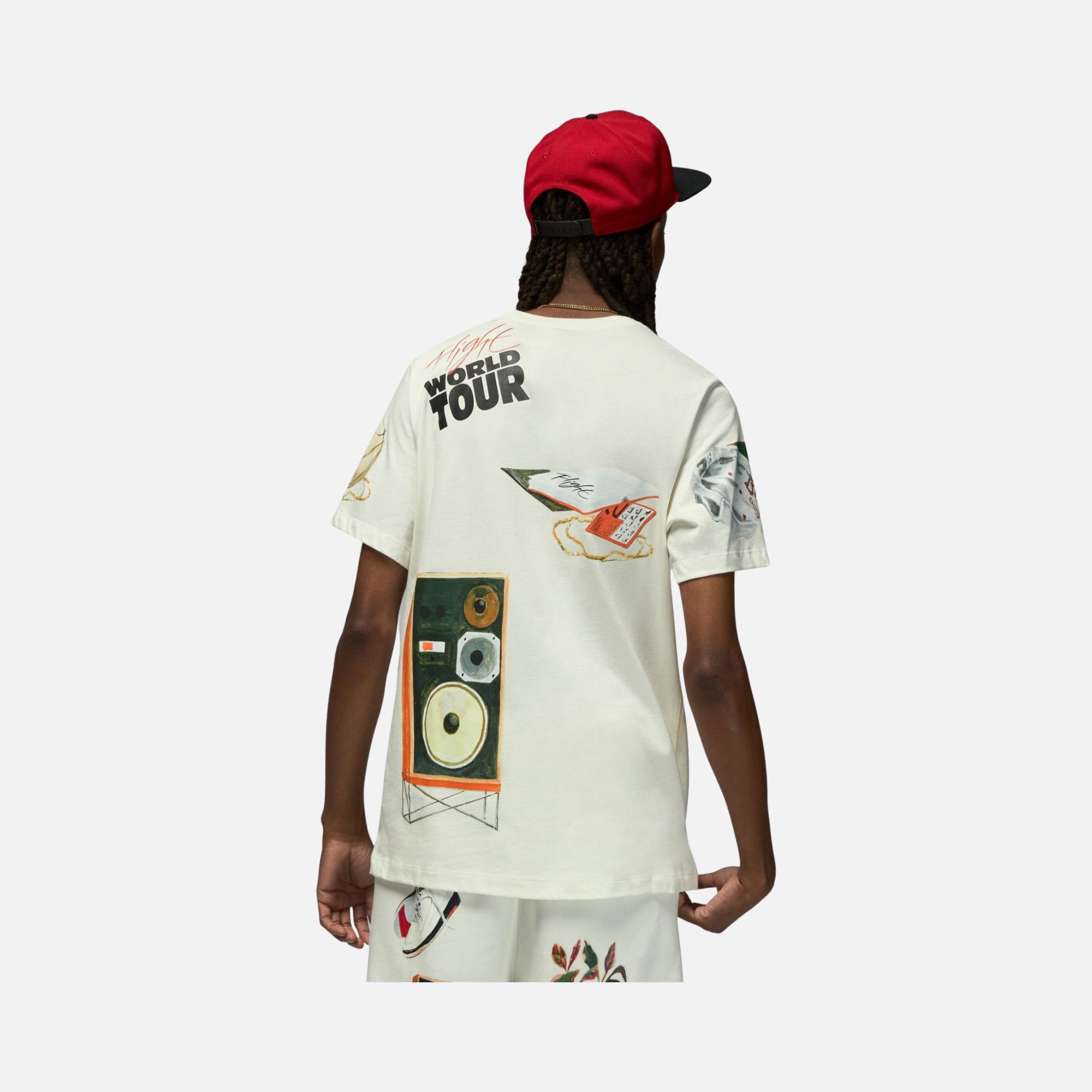Nike Jordan Flight Artist Graphics Short-Sleeve Erkek Tişört