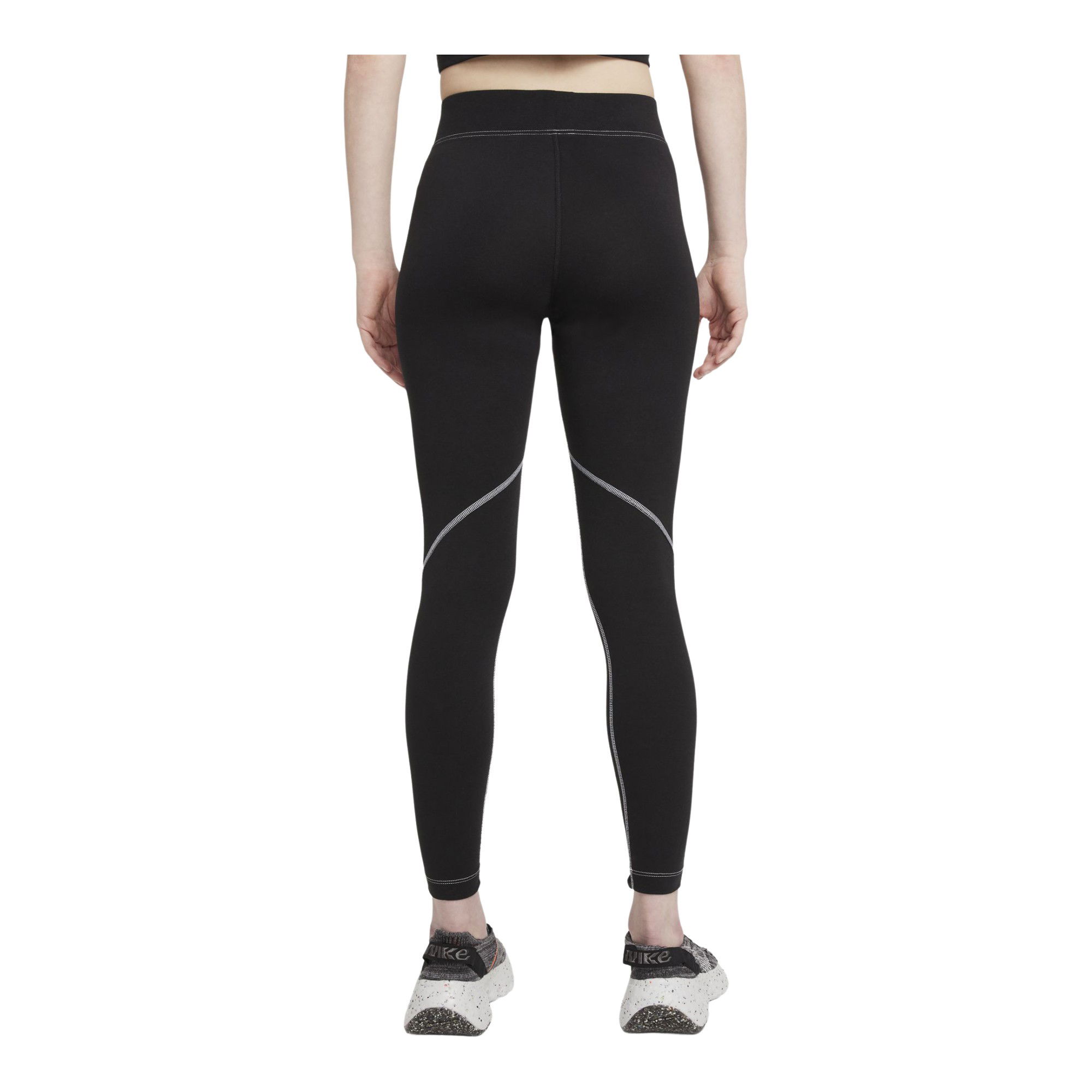 Nike Sportswear Swoosh Graphic Hig-Rise Kadın Tayt