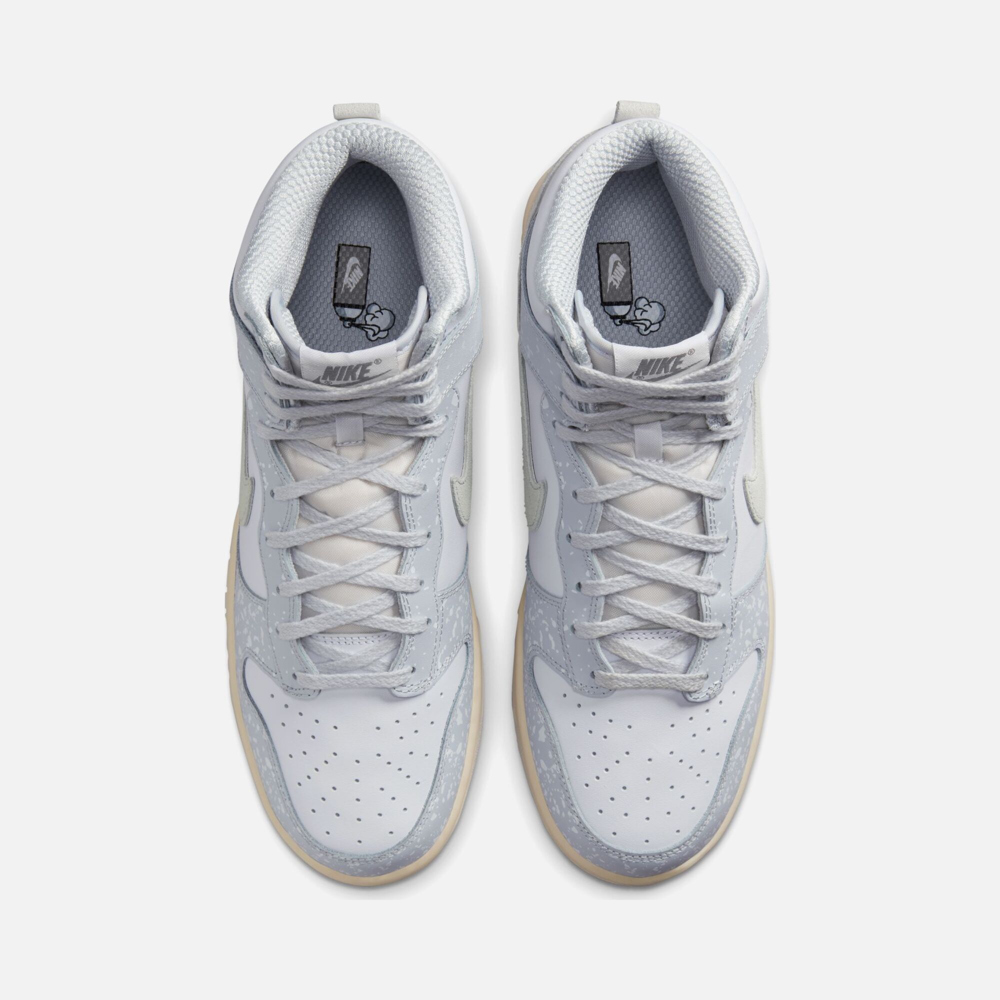 Nike Dunk High Retro ''Spray Paint Splatter Decorates'' Erkek Spor Ayakkabı