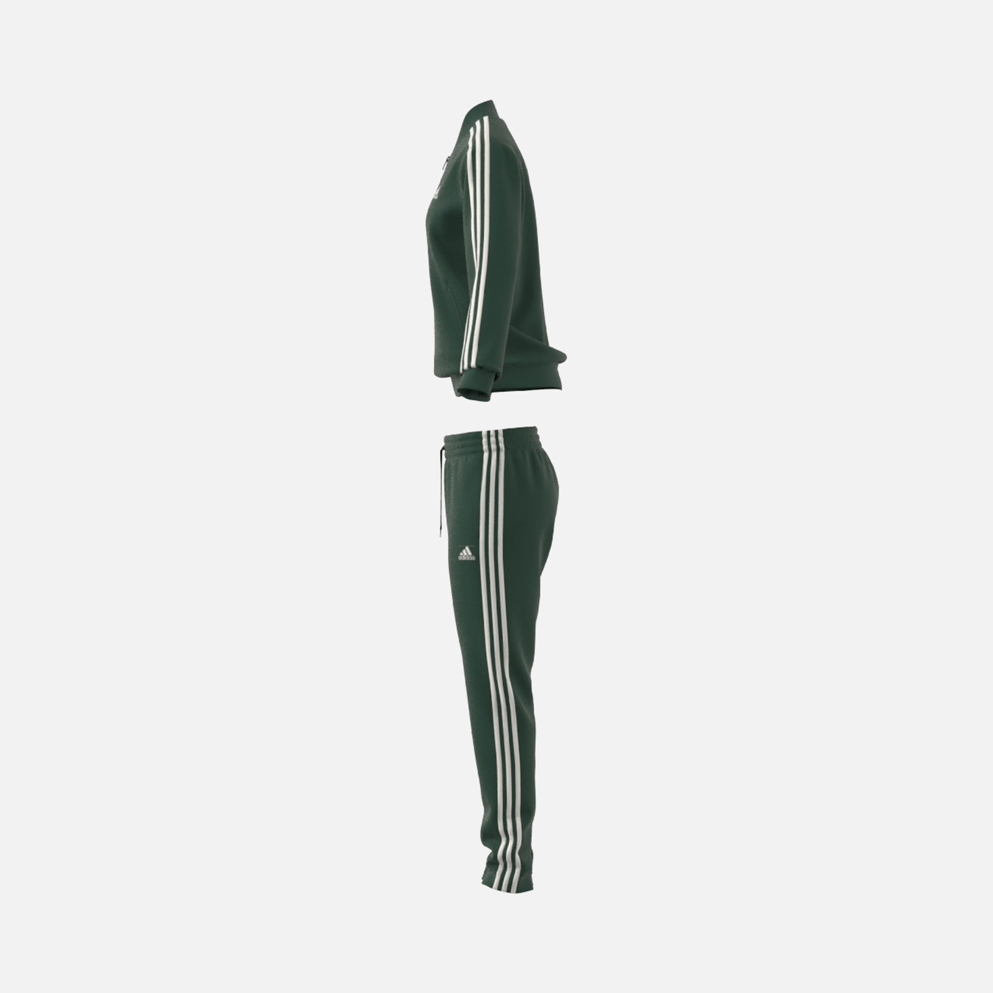 adidas Sportswear Essentials 3-Stripes Full-Zip Kadın Eşofman Takımı