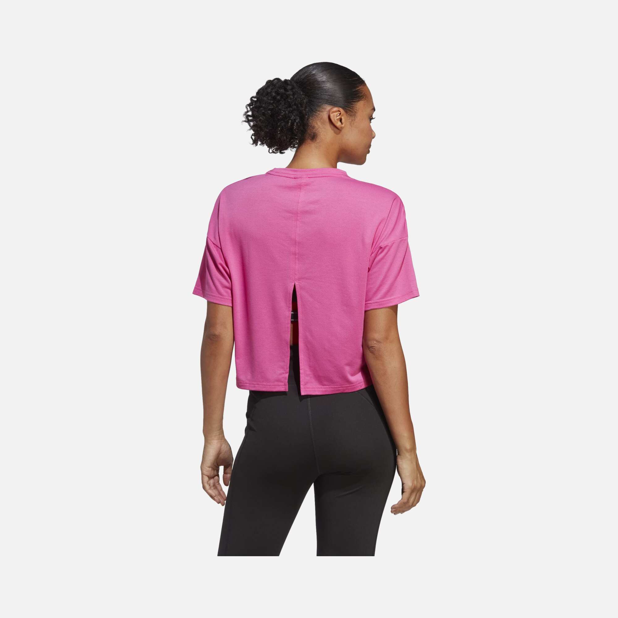 adidas Train Icons 3 Bar Logo Short-Sleeve Kadın Tişört