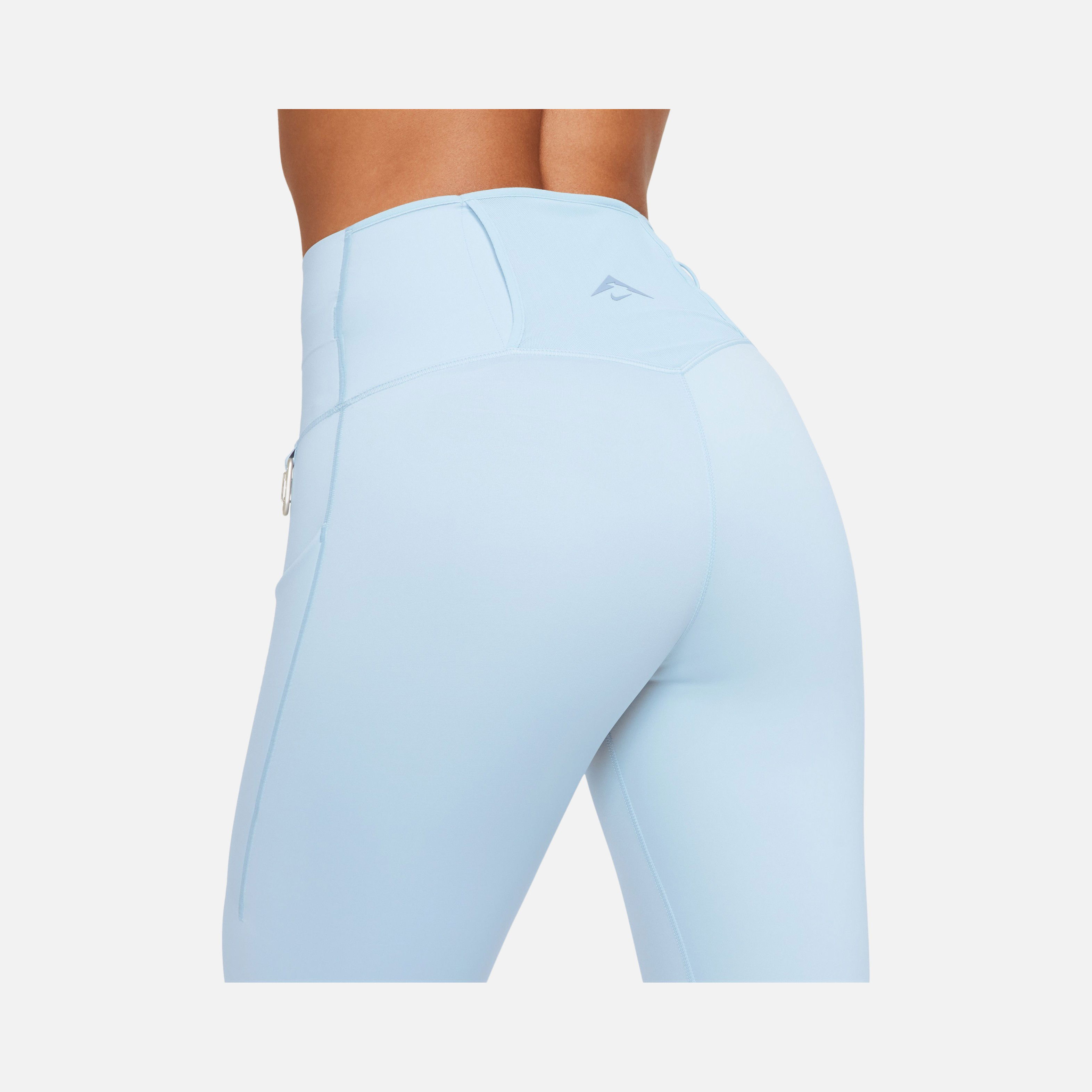Nike Dri-Fit Go Firm-Support High-Waisted 7/8 ''Removable Pack & Carabiner'' Trail Kadın Tayt