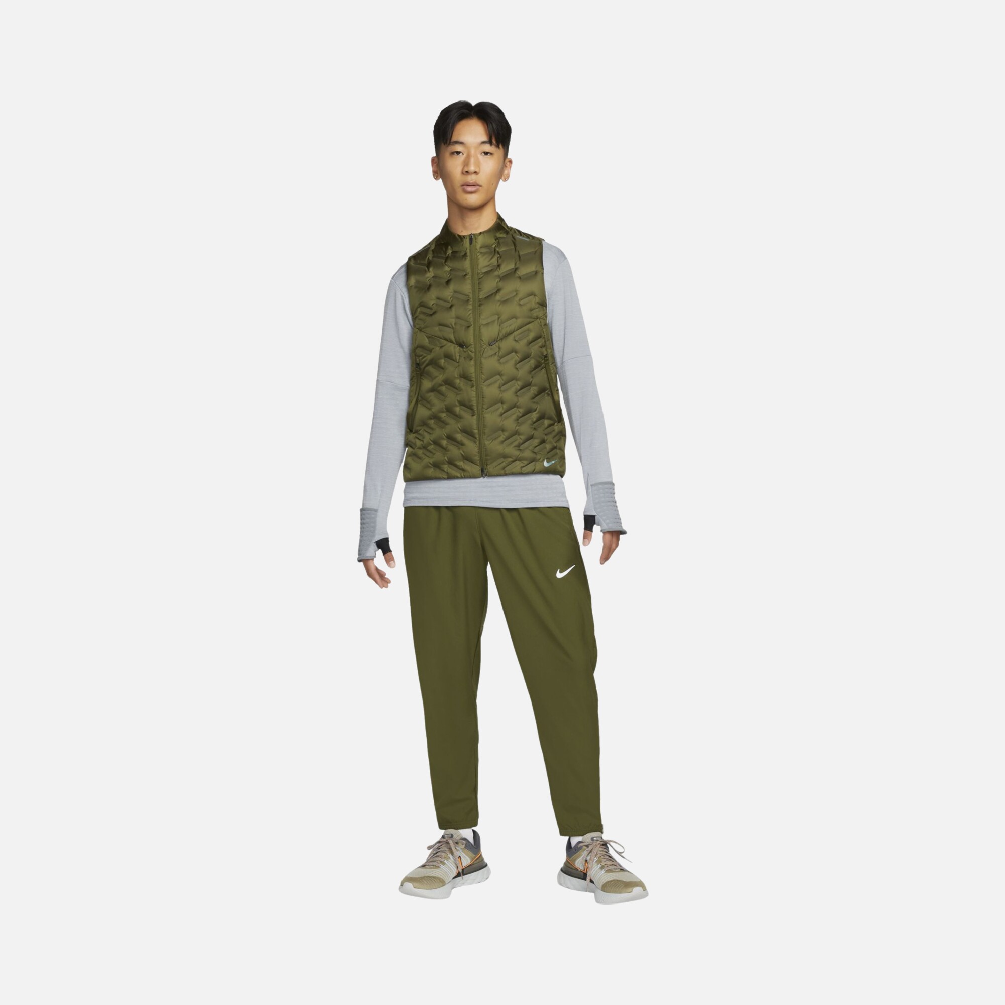 Nike Therma-Fit ADV Repel Down-Fill Running Full-Zip Erkek Yelek