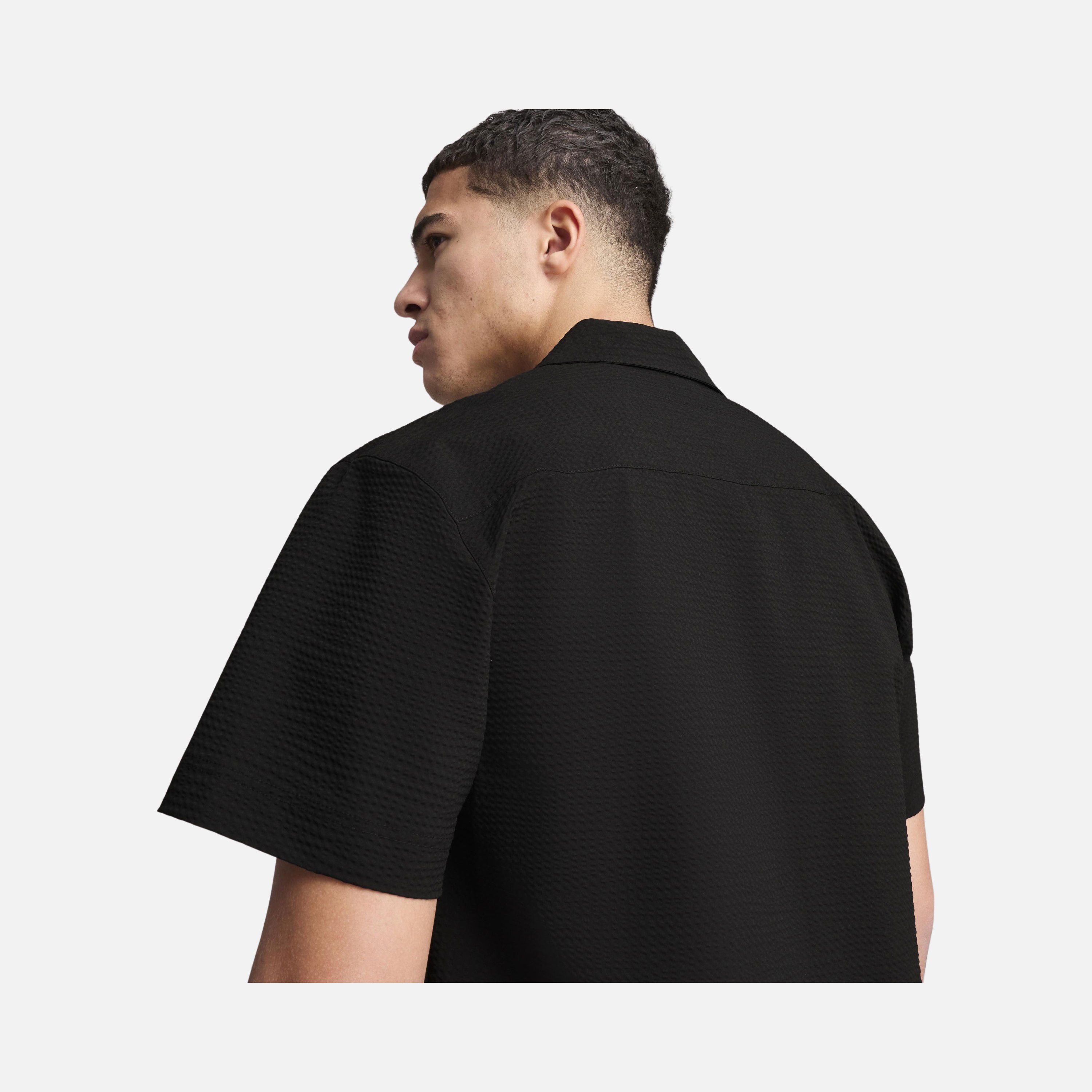 Puma Sportswear Wardrobe Essentials Relaxed Full-Buttoned Short-Sleeve Erkek Gömlek