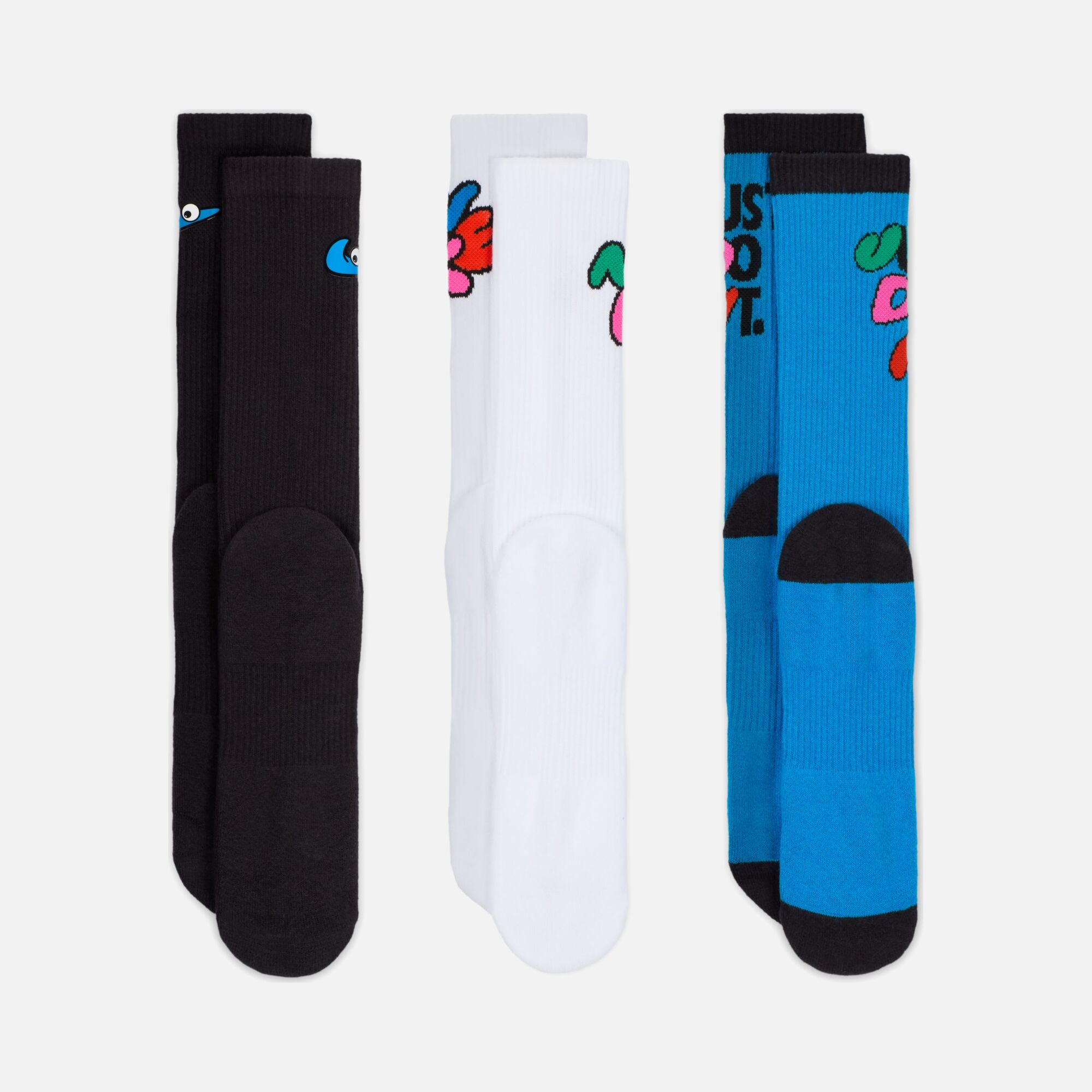 Nike Dri-Fit Everyday Plus Cushioned Crew (3 Pairs) Unisex Çorap