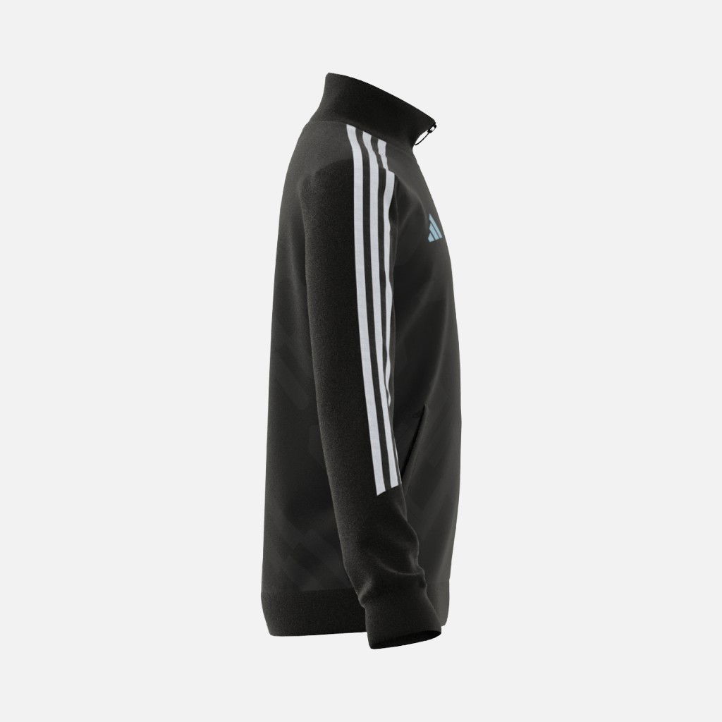 adidas Messi 3-Stripes Full-Zip Hoodie Çocuk Ceket