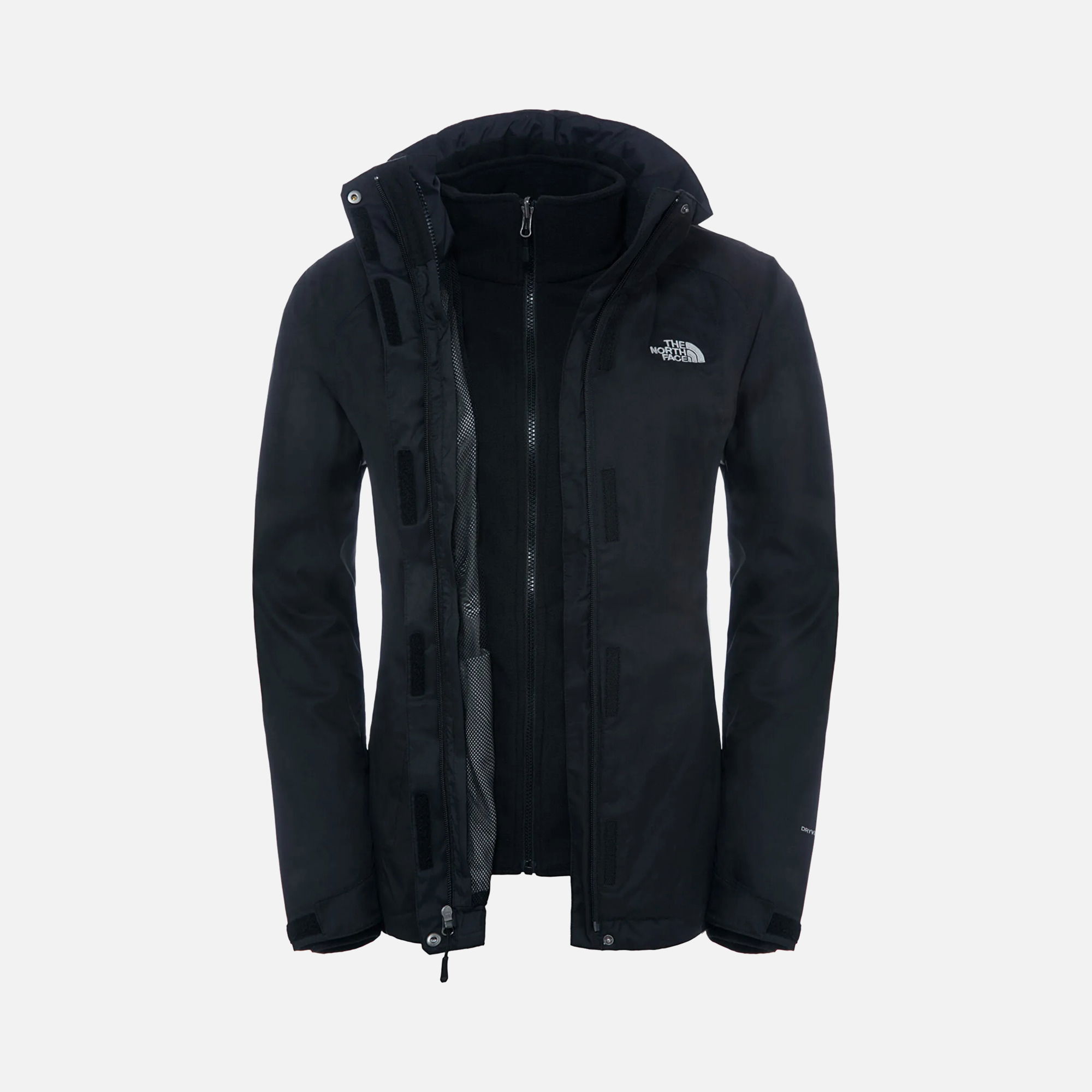 North Face Evolve II Triclimate DryVent™ 3-in-1 FW24 Full-Zip Hoodie Kadın Mont