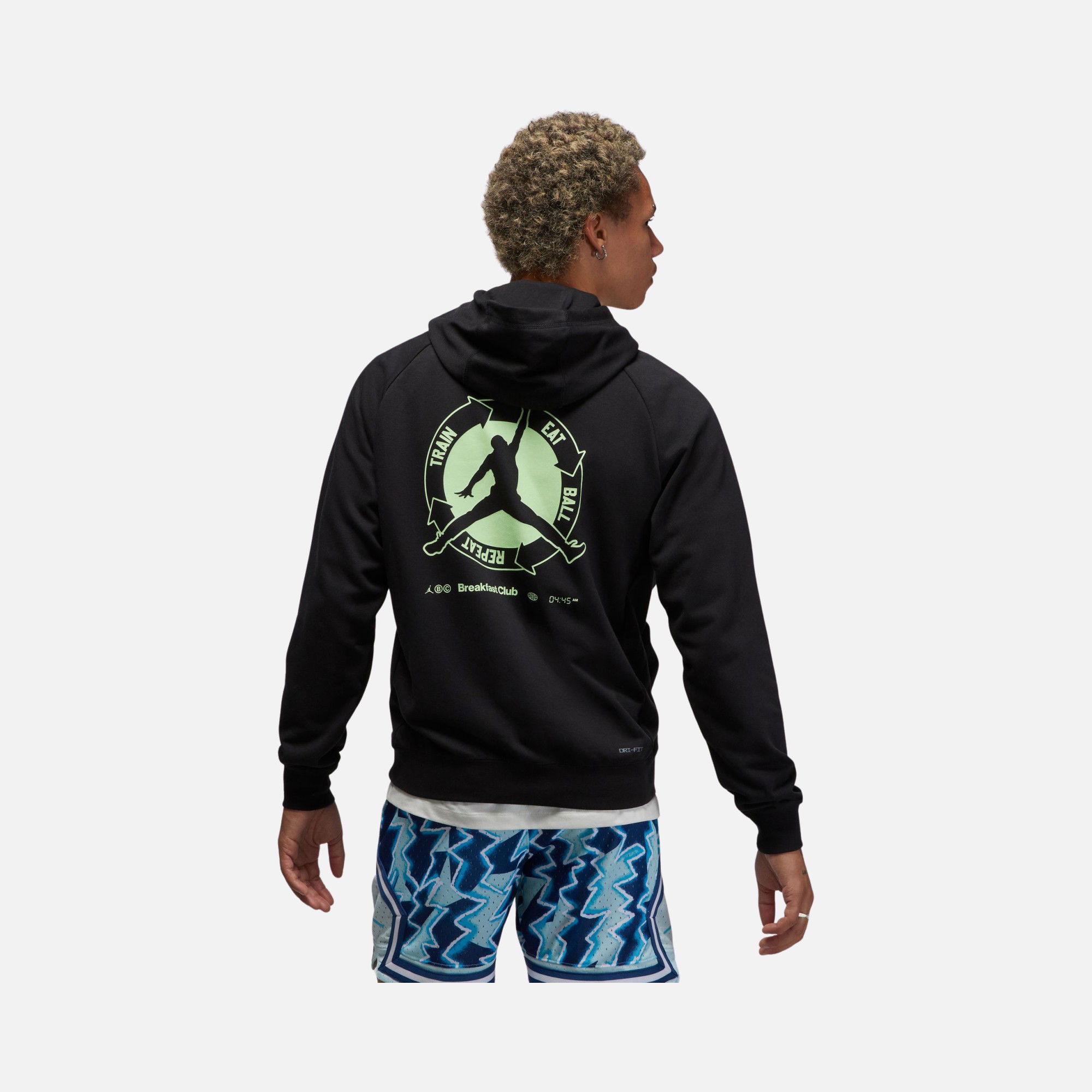 Nike Jordan Dri-Fit Sport BC Graphic Fleece Hoodie Erkek Sweatshirt