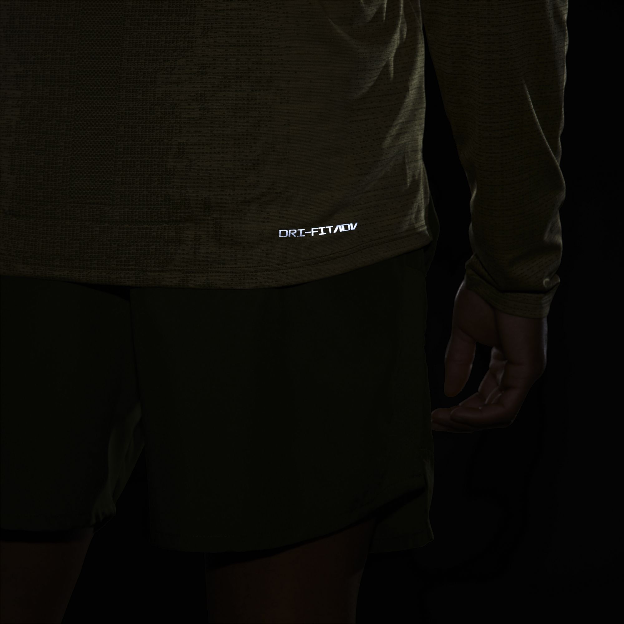 Nike Dri-Fit ADV Techknit Ultra Long-Sleeve Running Erkek Tişört