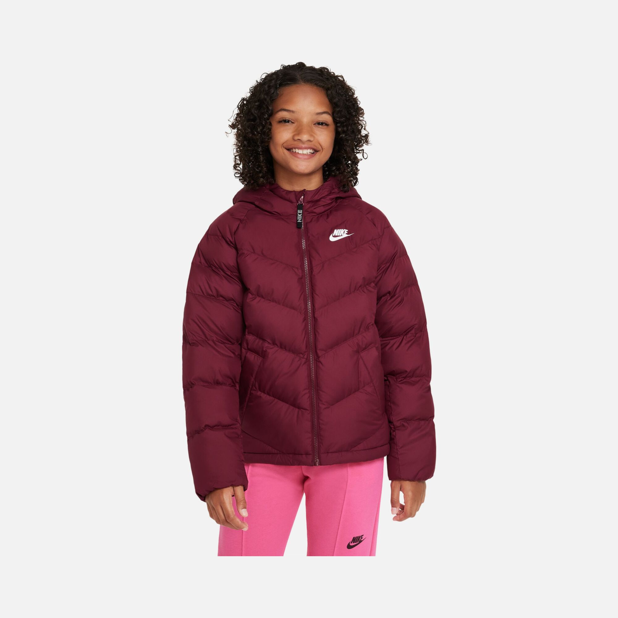 Nike Sportswear Synthetic-Fill FW22 Full-Zip Hoodie Çocuk Mont