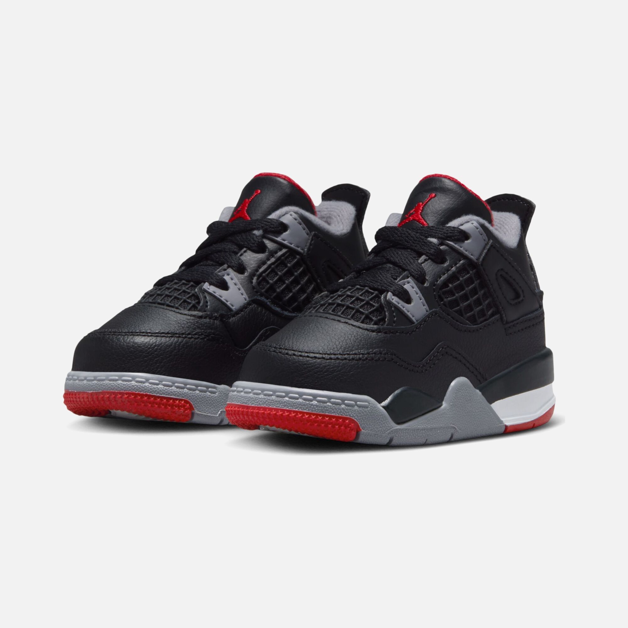 Nike Jordan 4 Retro Mid ''Bred Reimagined'' (TD) Bebek Spor Ayakkabı
