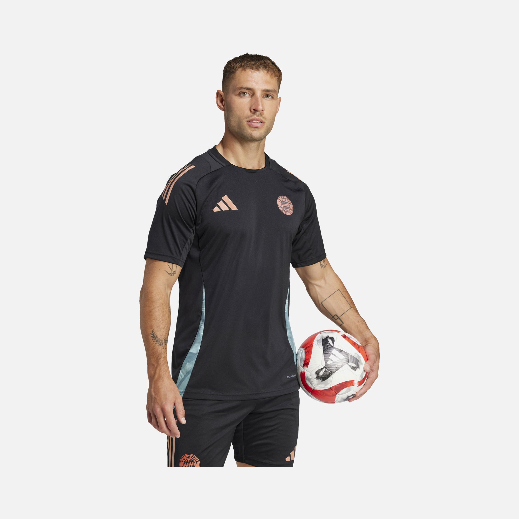 adidas FC Bayern München Tiro 24 Training Training Jersey AEROREADY Short-Sleeve Erkek Forma