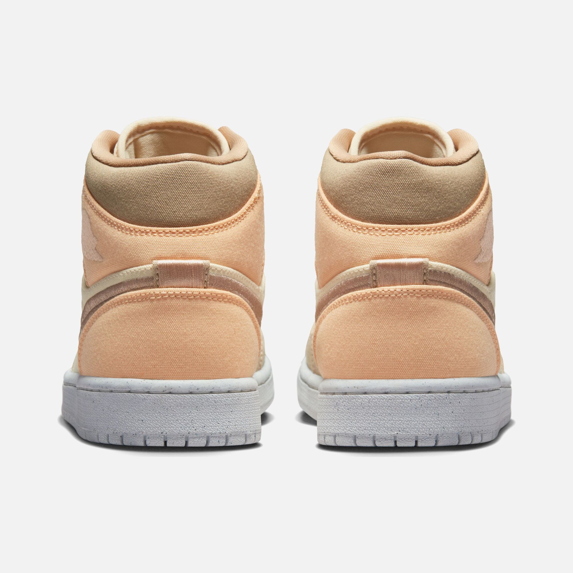 Nike Air Jordan 1 Mid SE ''Custom Swoosh Logo'' Kadın Spor Ayakkabı