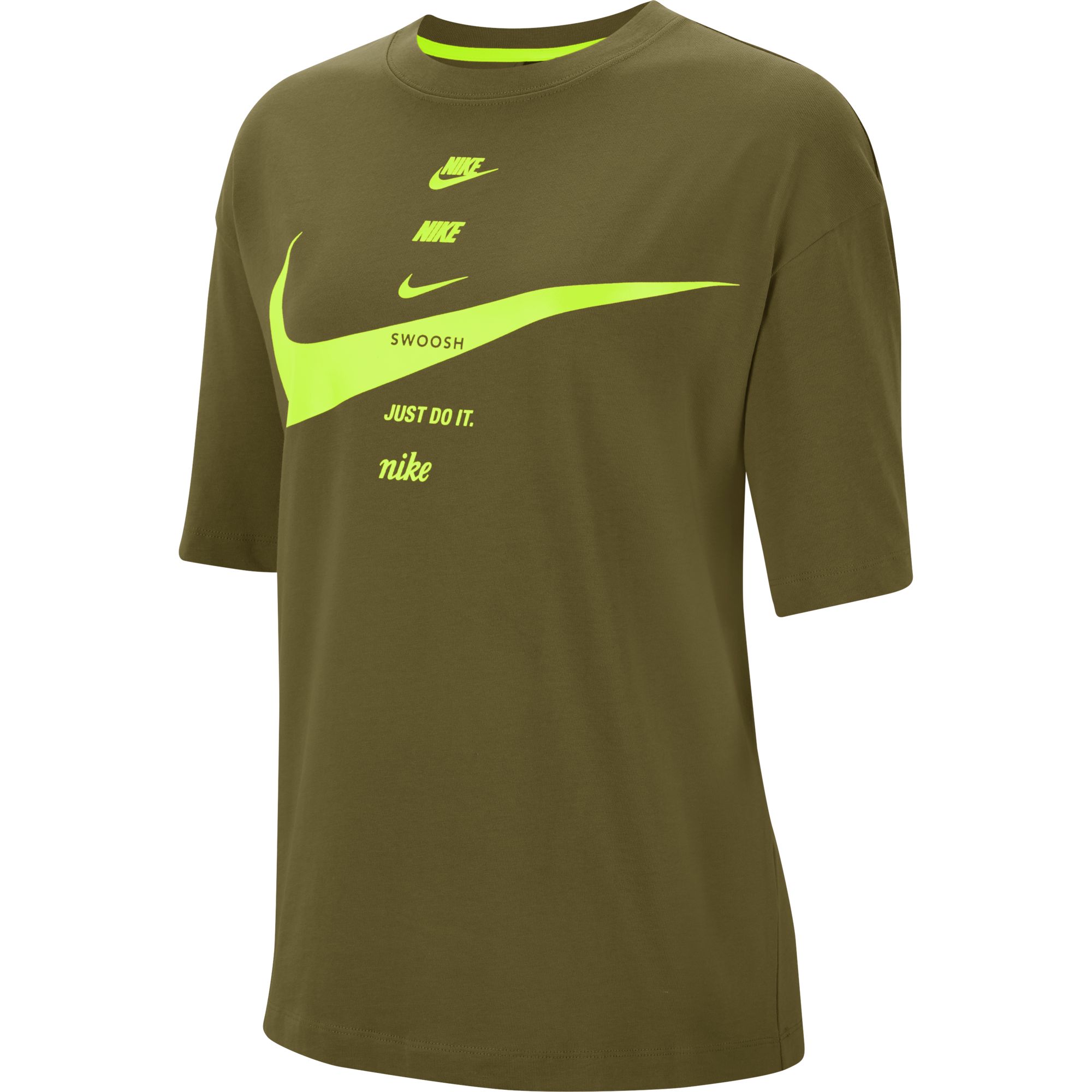 Nike Sportswear Swoosh Short-Sleeve Top Kadın Tişört