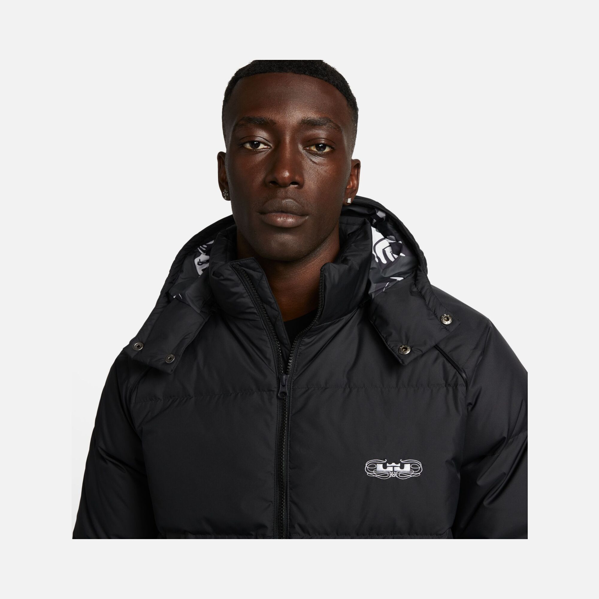 Nike LeBron Otw Dri-Fit Down Basketball Full-Zip Hoodie Erkek Ceket