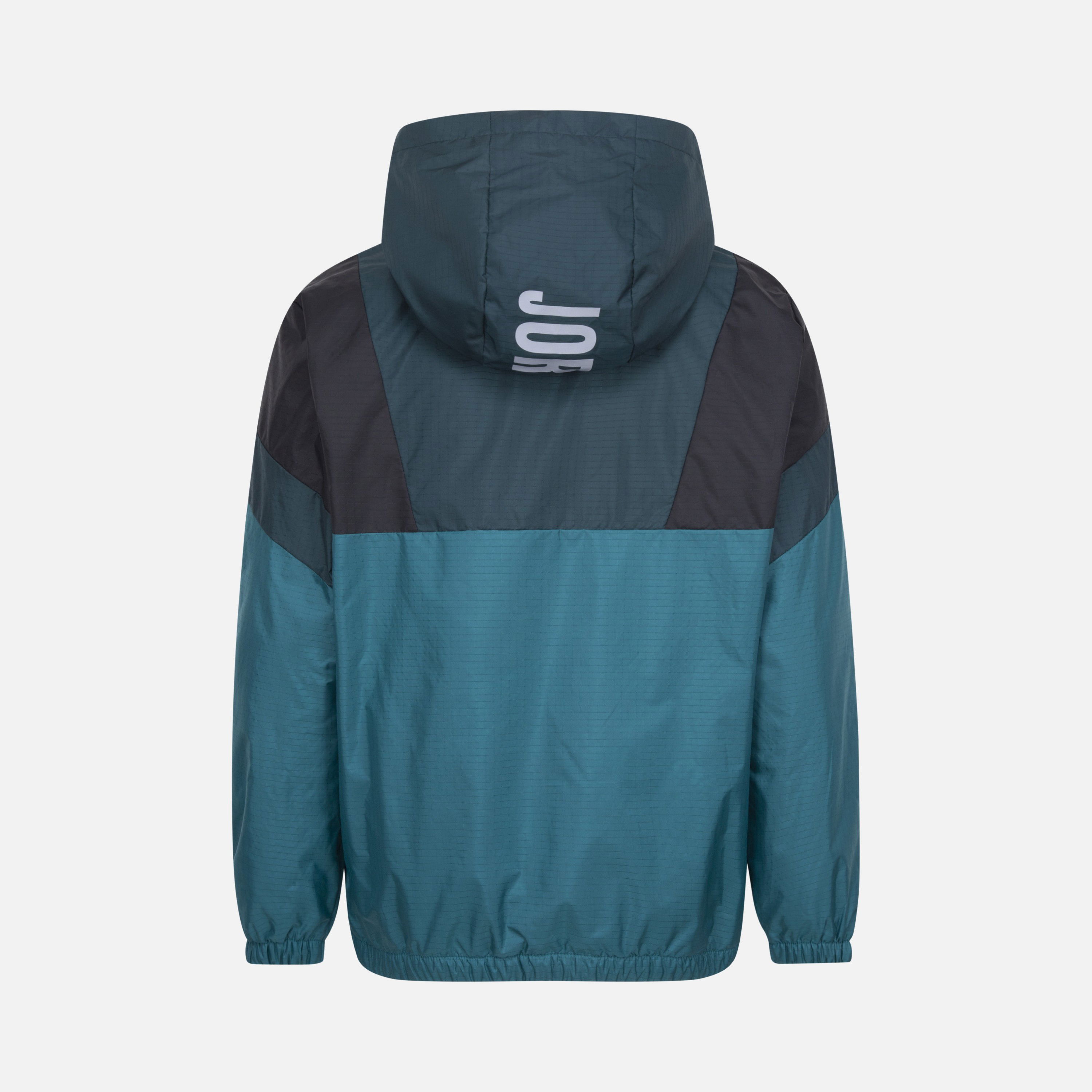 Nike Jordan Blocked Fleece Lined Windbreaker Full-Zip Hoodie Çocuk Ceket