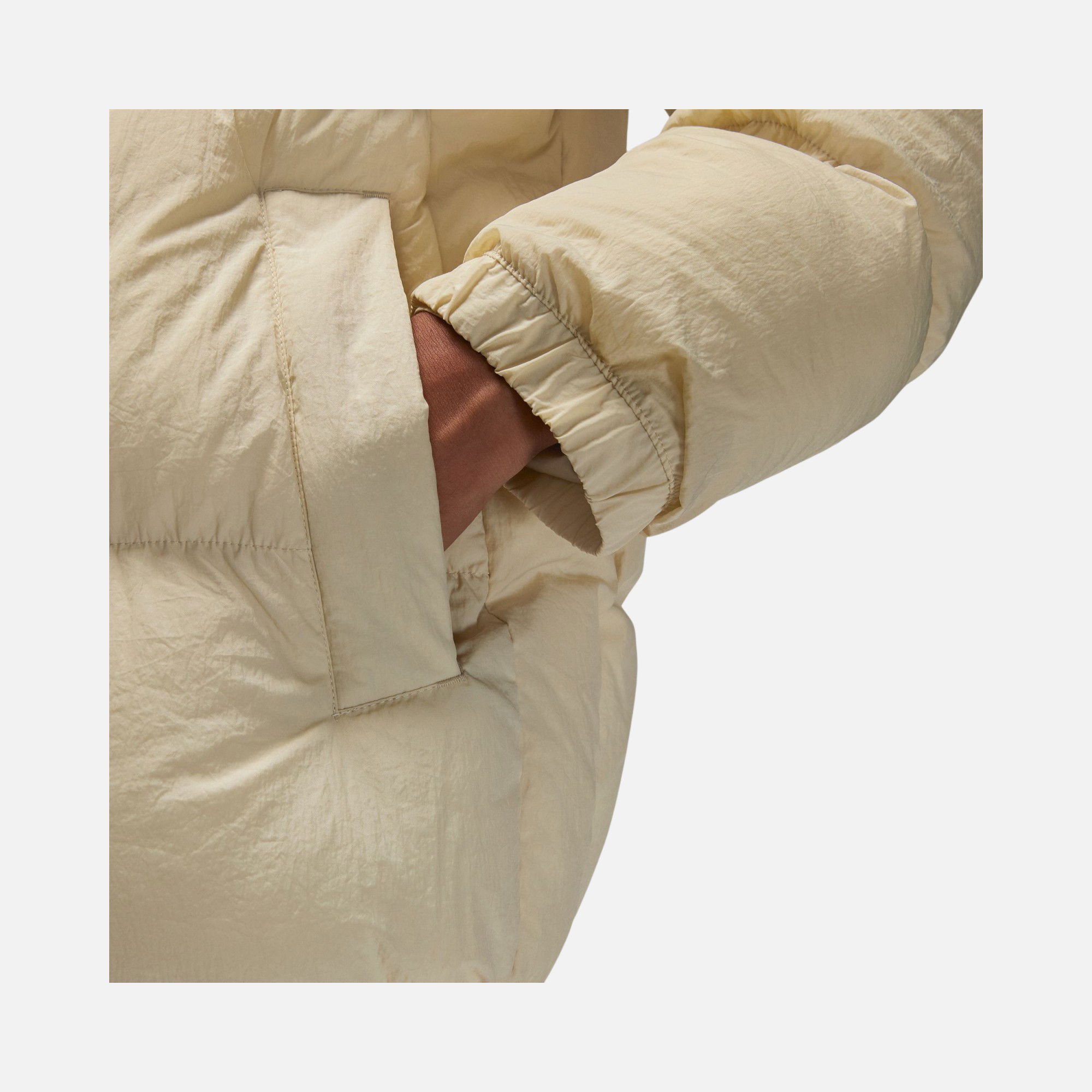 Nike Jordan Essential Puffer Full-Zip Hoodie Erkek Mont