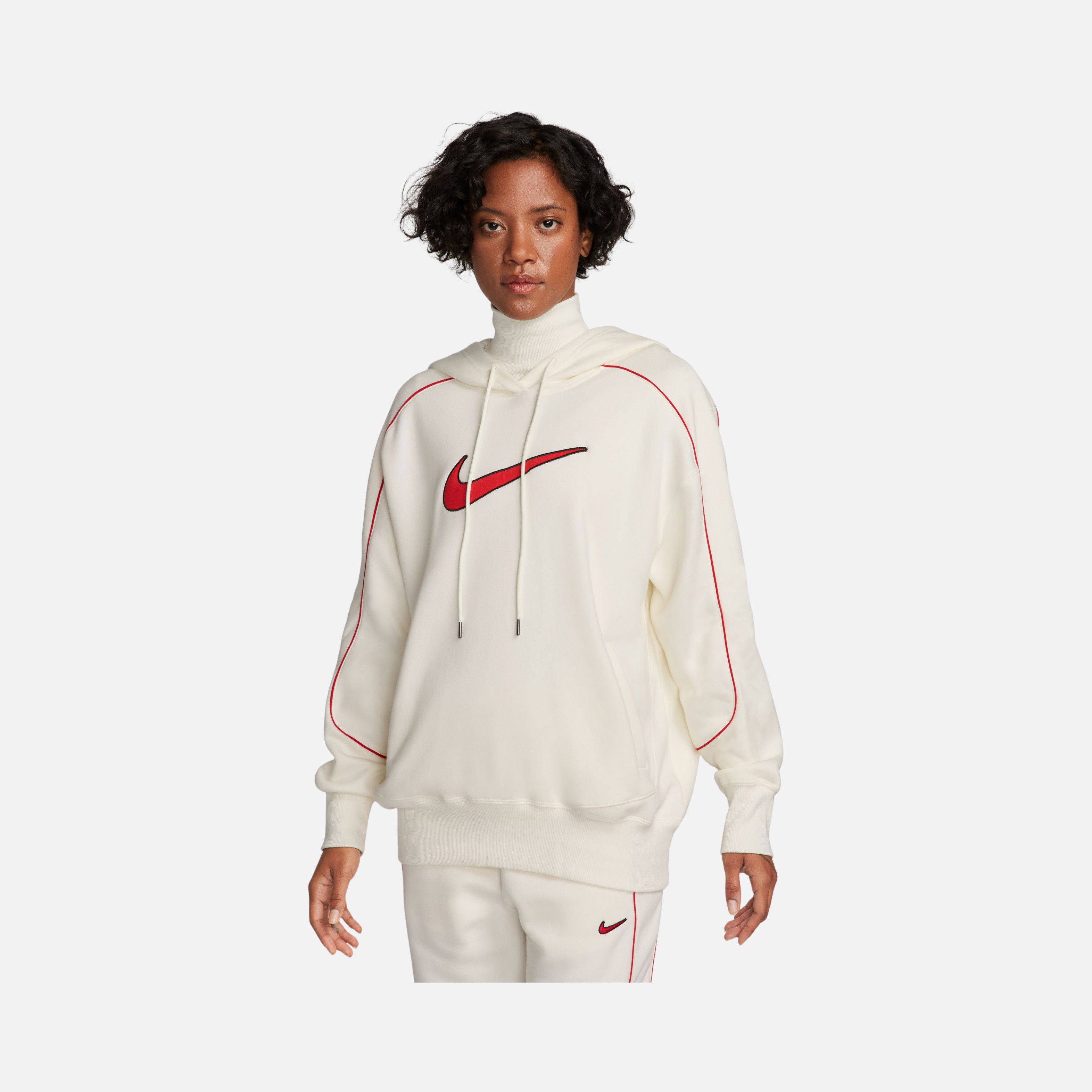 Nike Sportswear Oversized Fleece Pullover Hoodie Kadın Sweatshirt