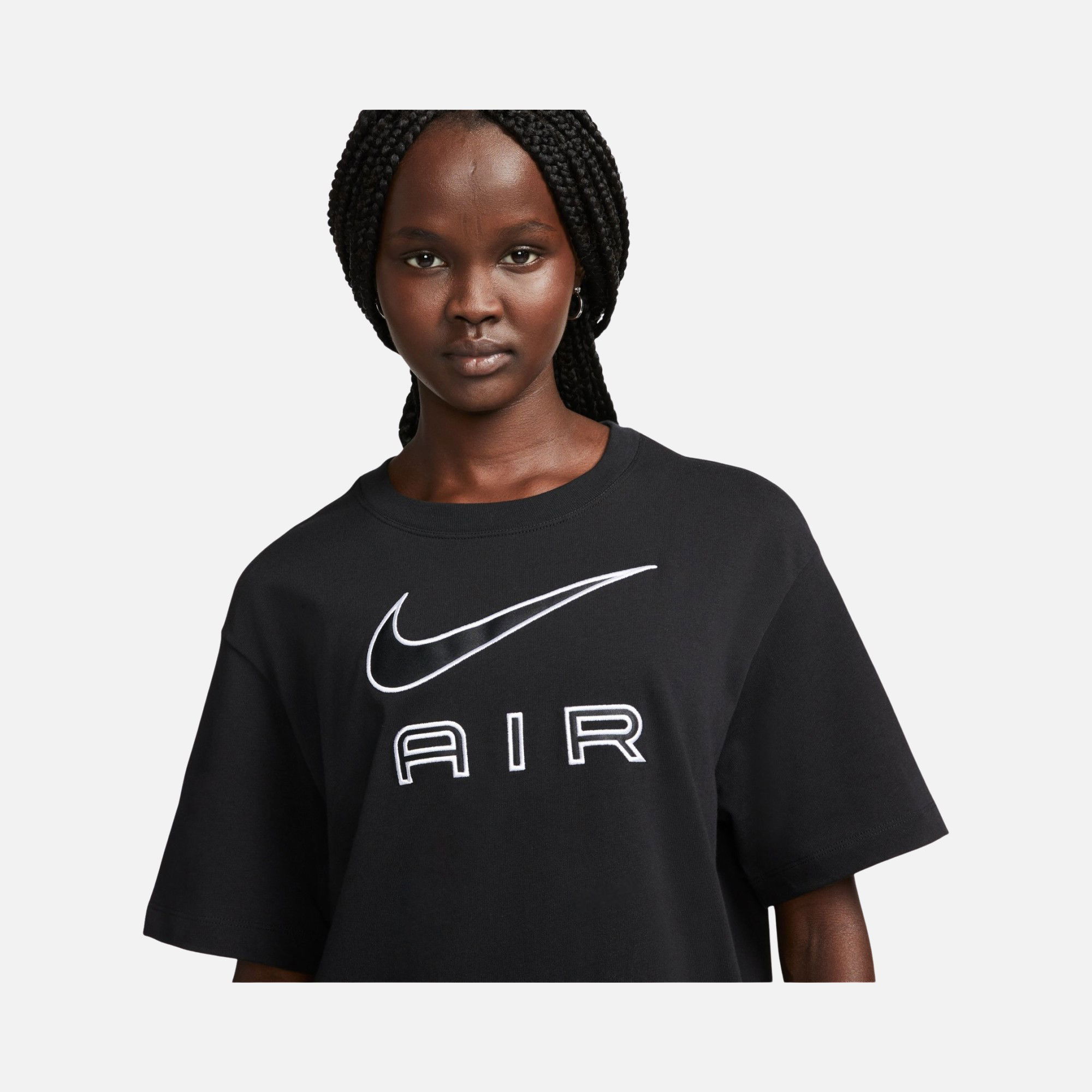 Nike Sportswear Air Boyfriend Short-Sleeve Kadın Tişört