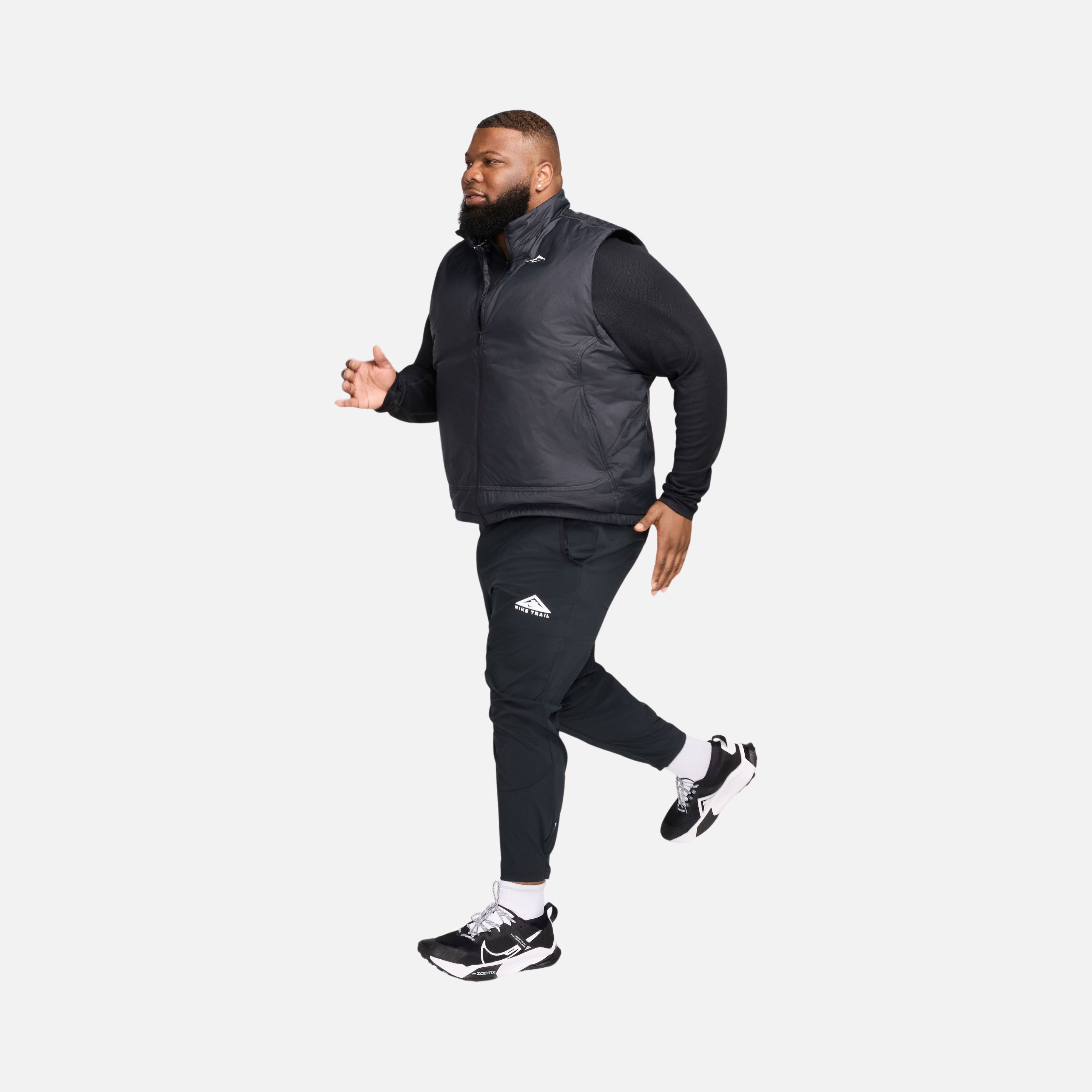 Nike Trail PrimaLoft® Thermoplume Therma-Fit Running Full-Zip Erkek Yelek