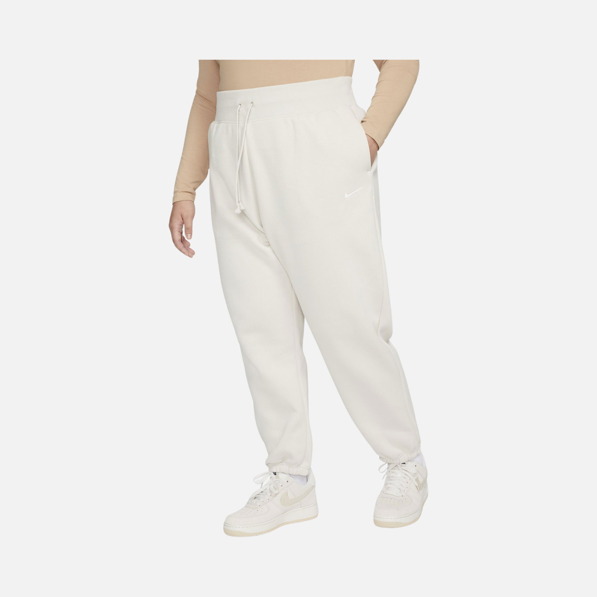 Nike Sportswear Phoenix Fleece High-Waisted Oversized (Plus Size) Kadın Eşofman Altı