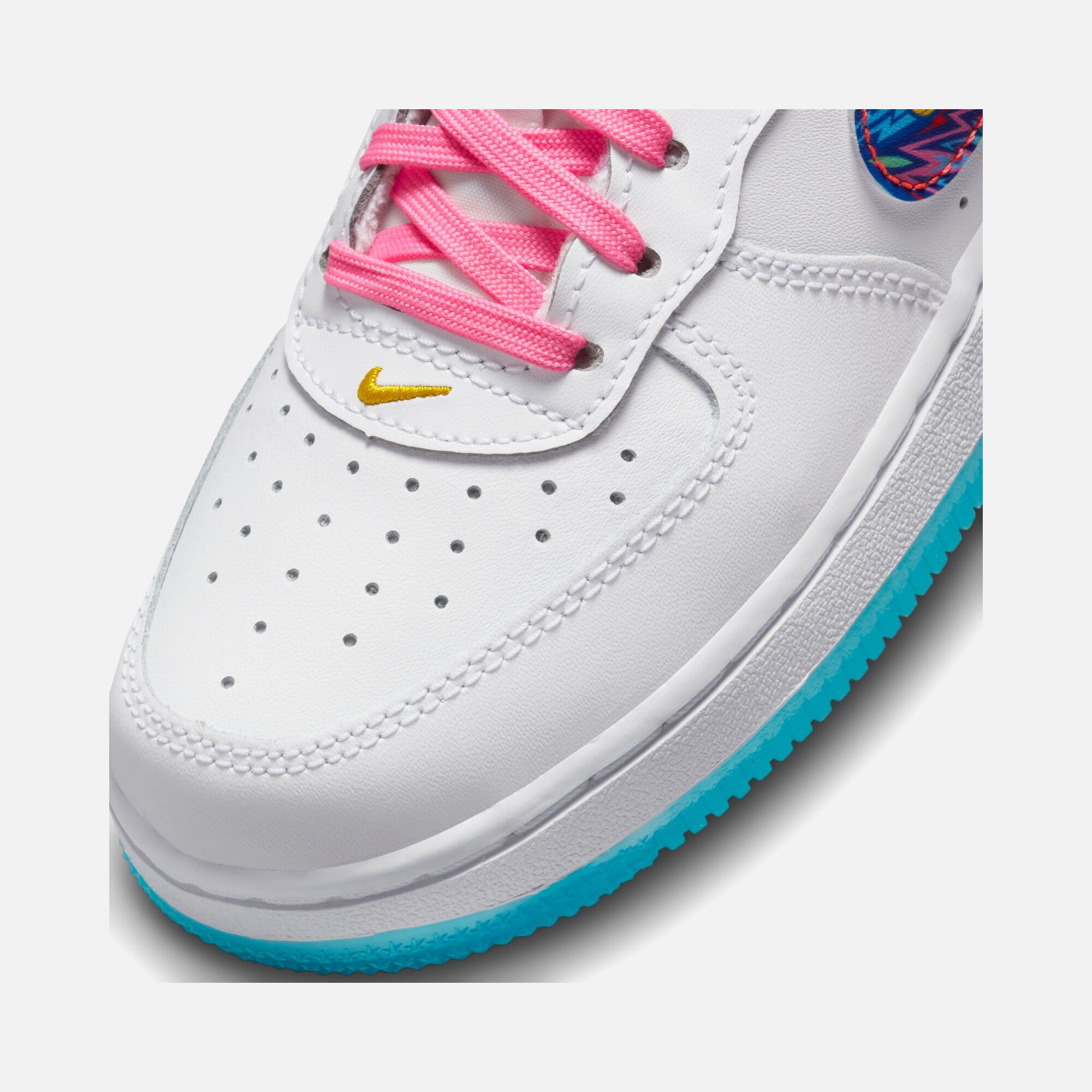Nike Force 1 Low ASW ''Multi-Color Swoosh'' (PS) Spor Ayakkabı