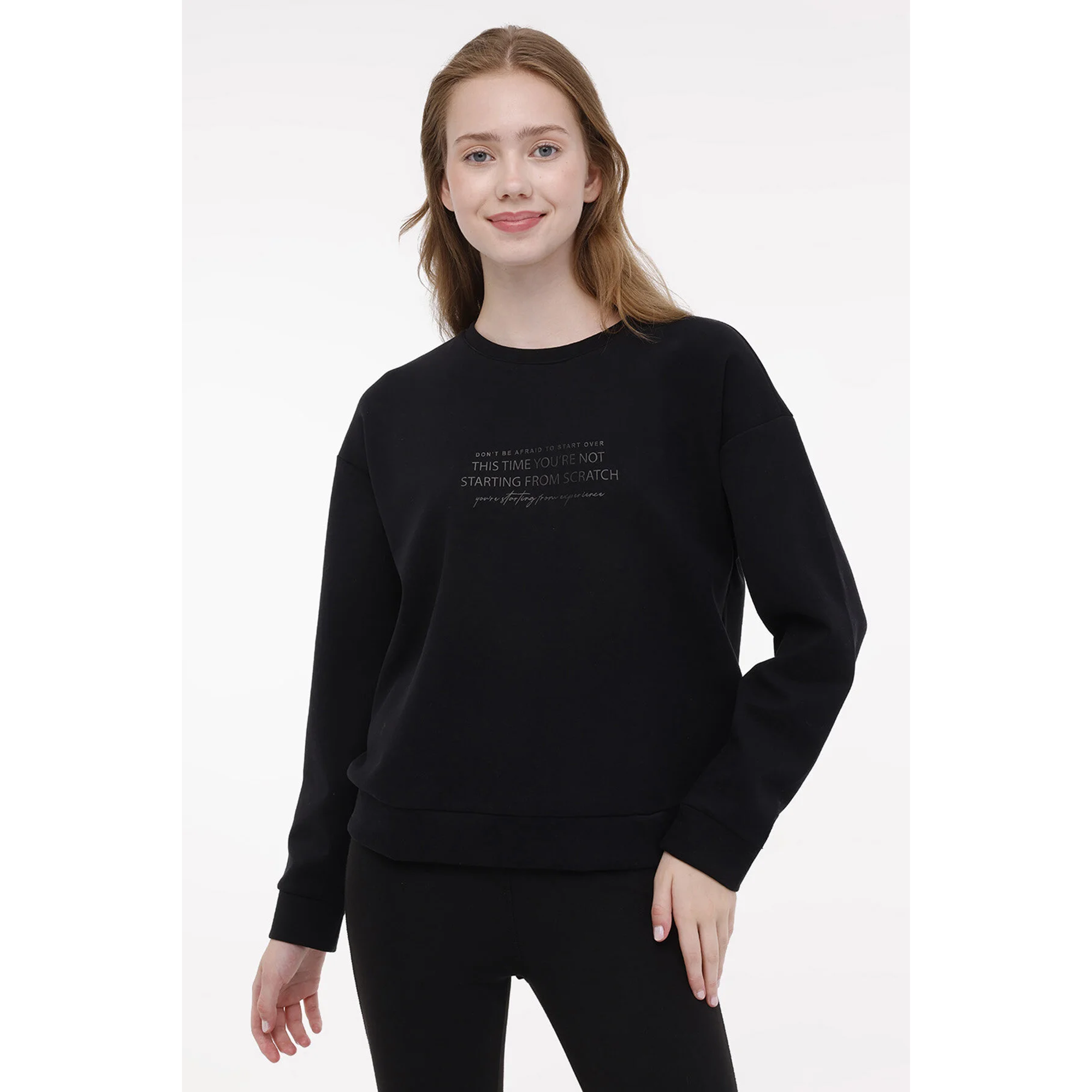 Lumberjack Sportswear Carla B16 4PR Crew Neck Kadın Sweatshirt