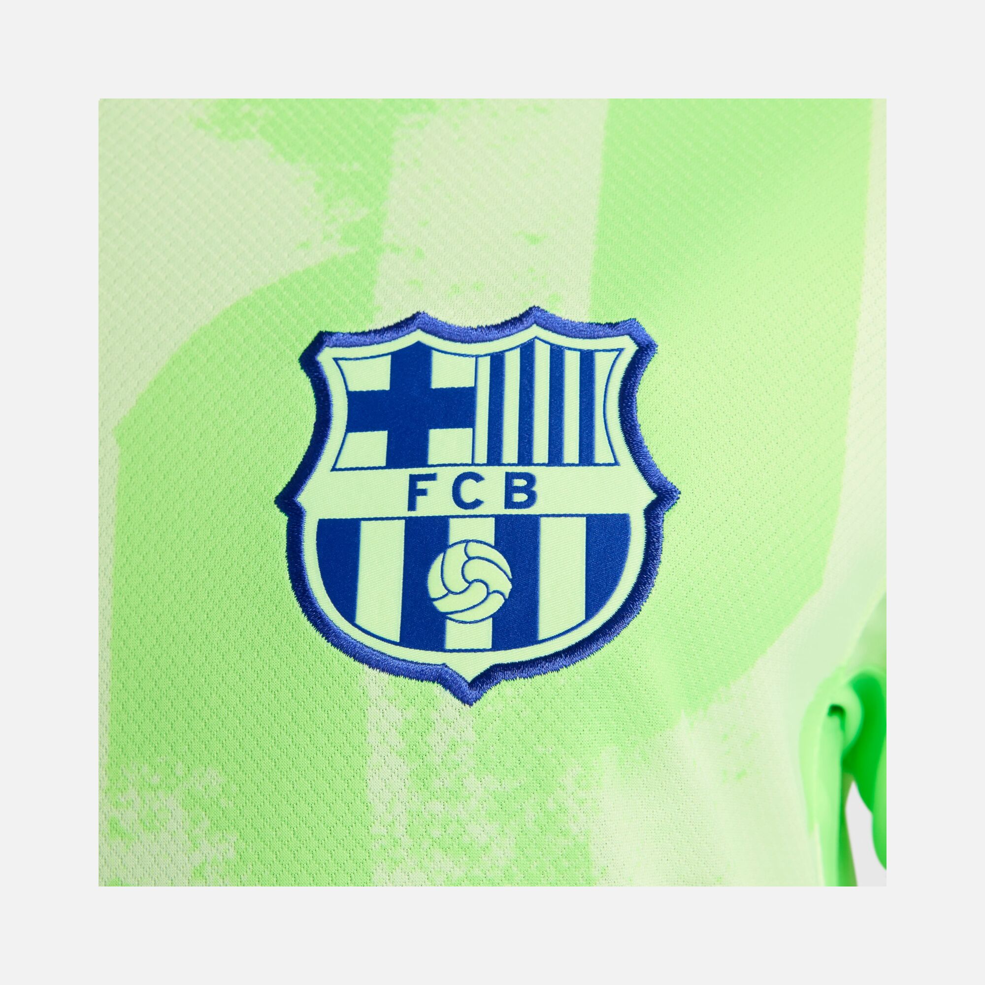 Nike F.C. Barcelona 2024-2025 Stadium Üçüncü Short-Sleeve Supporter Erkek Forma