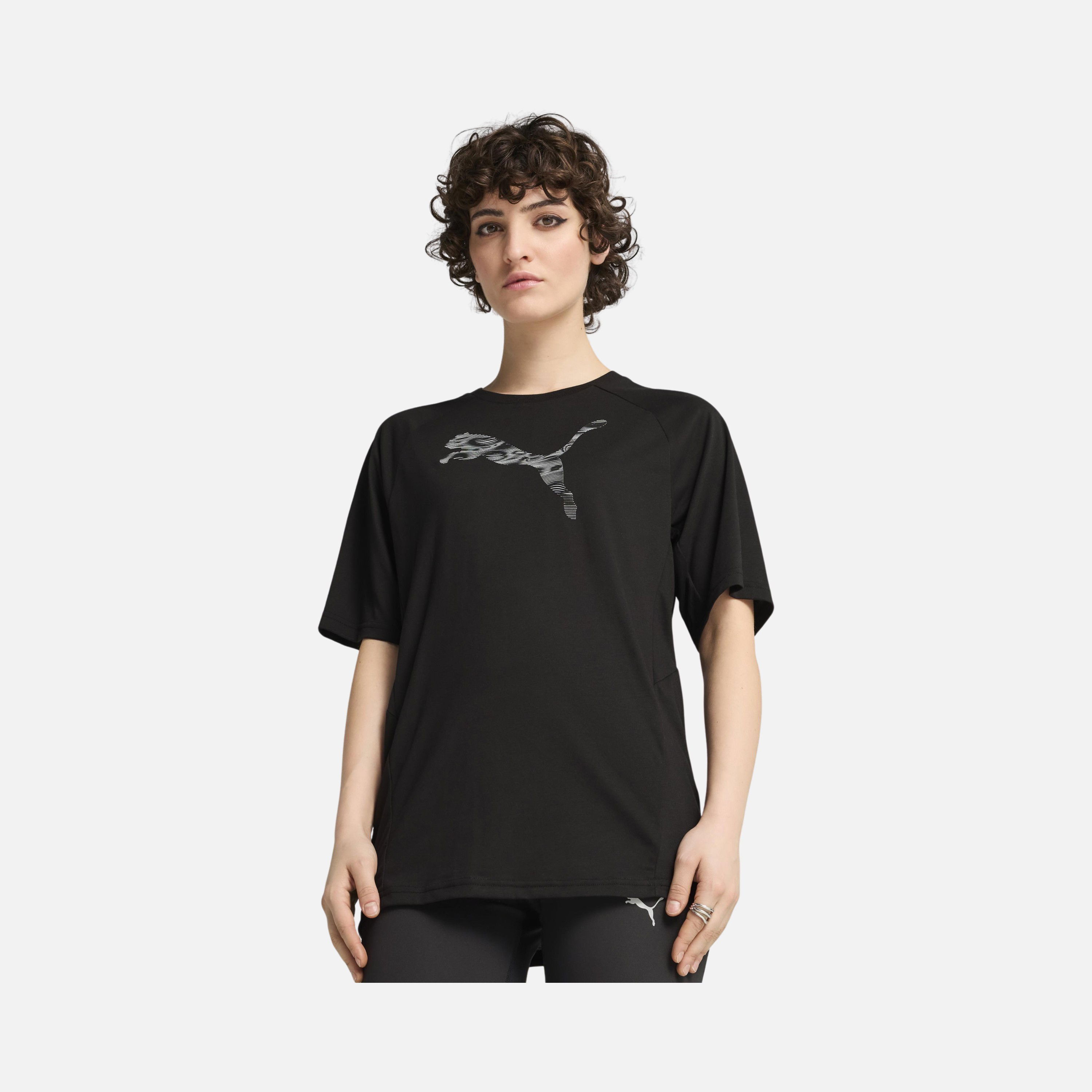 Puma Sportswear Evostripe Relaxed DryCELL Short-Sleeve Kadın Tişört