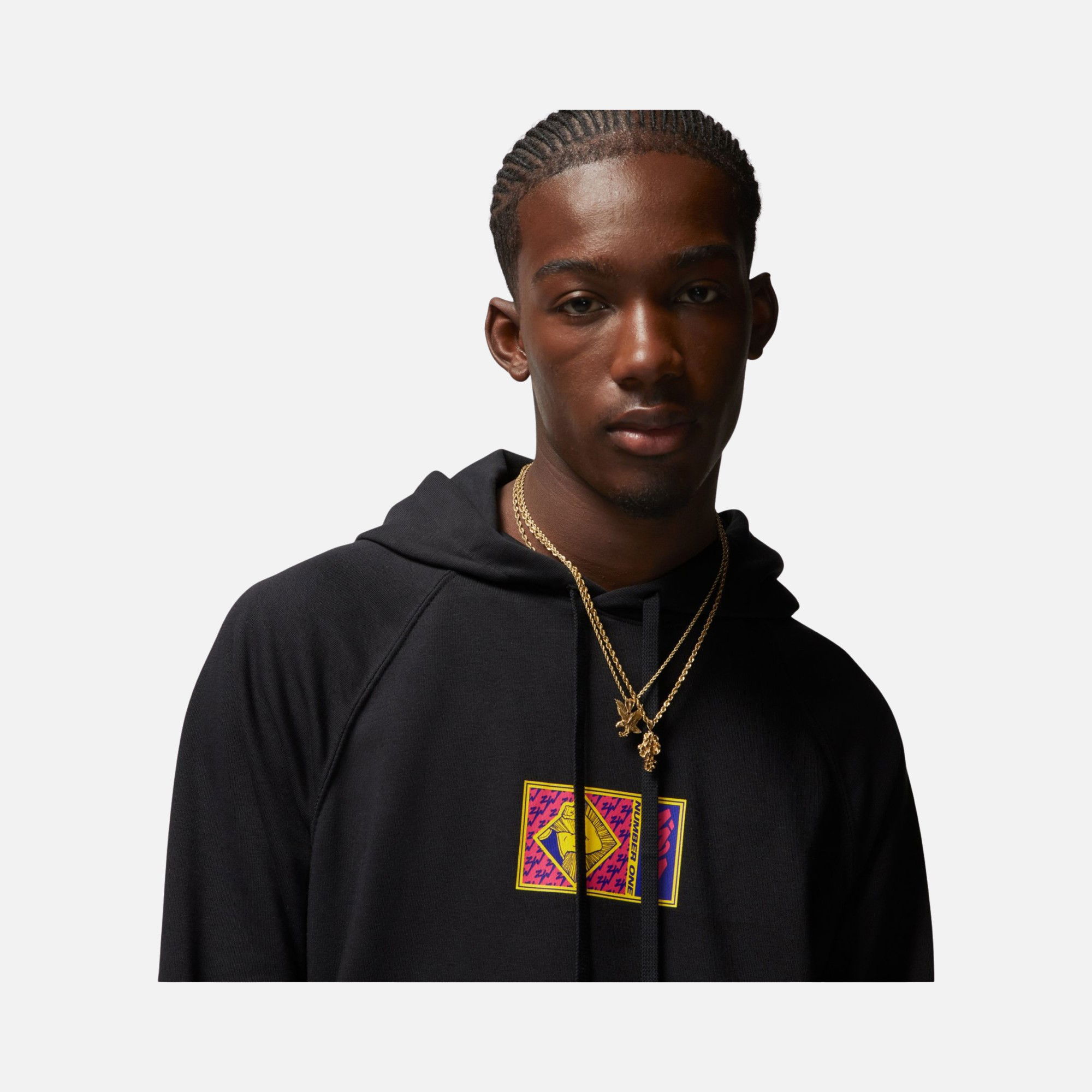 Nike Jordan Dri-Fit x Zion French Terry Pullover Hoodie Erkek Sweatshirt