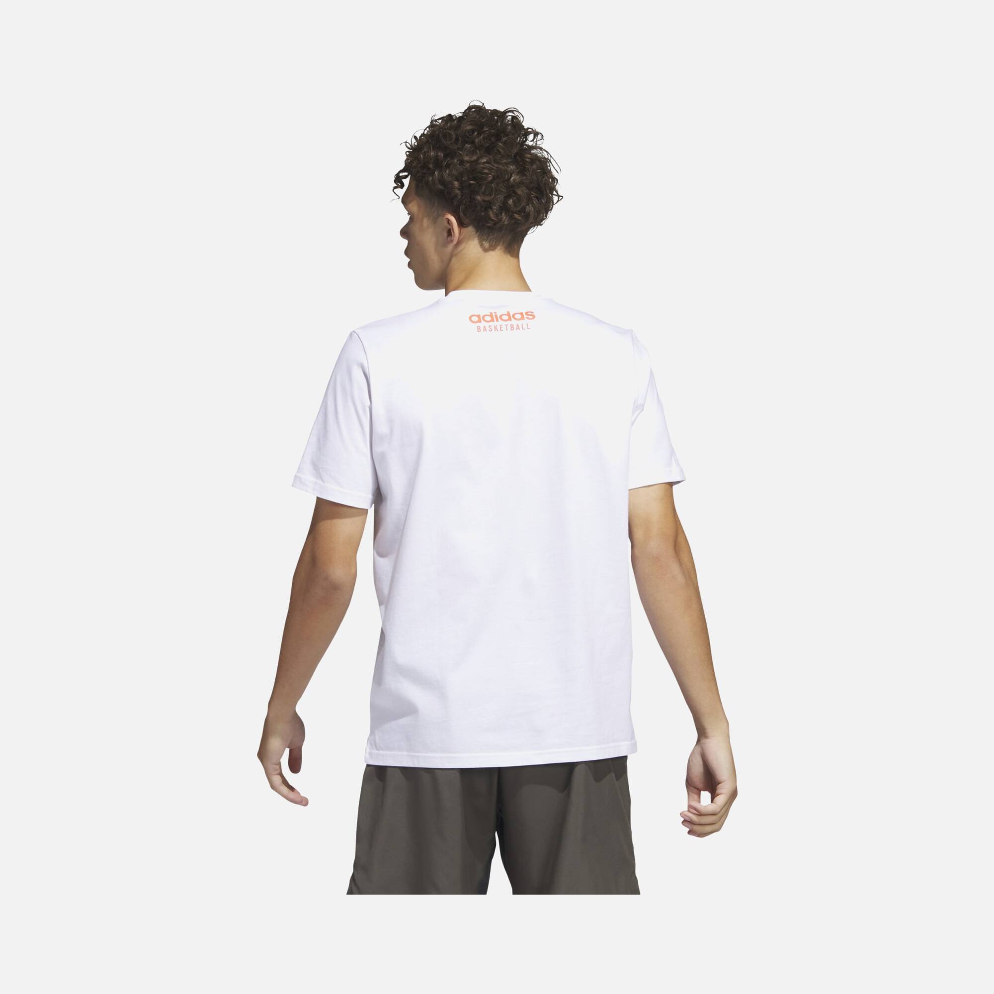 adidas Pass Rock Basketball Graphic Short-Sleeve Erkek Tişört