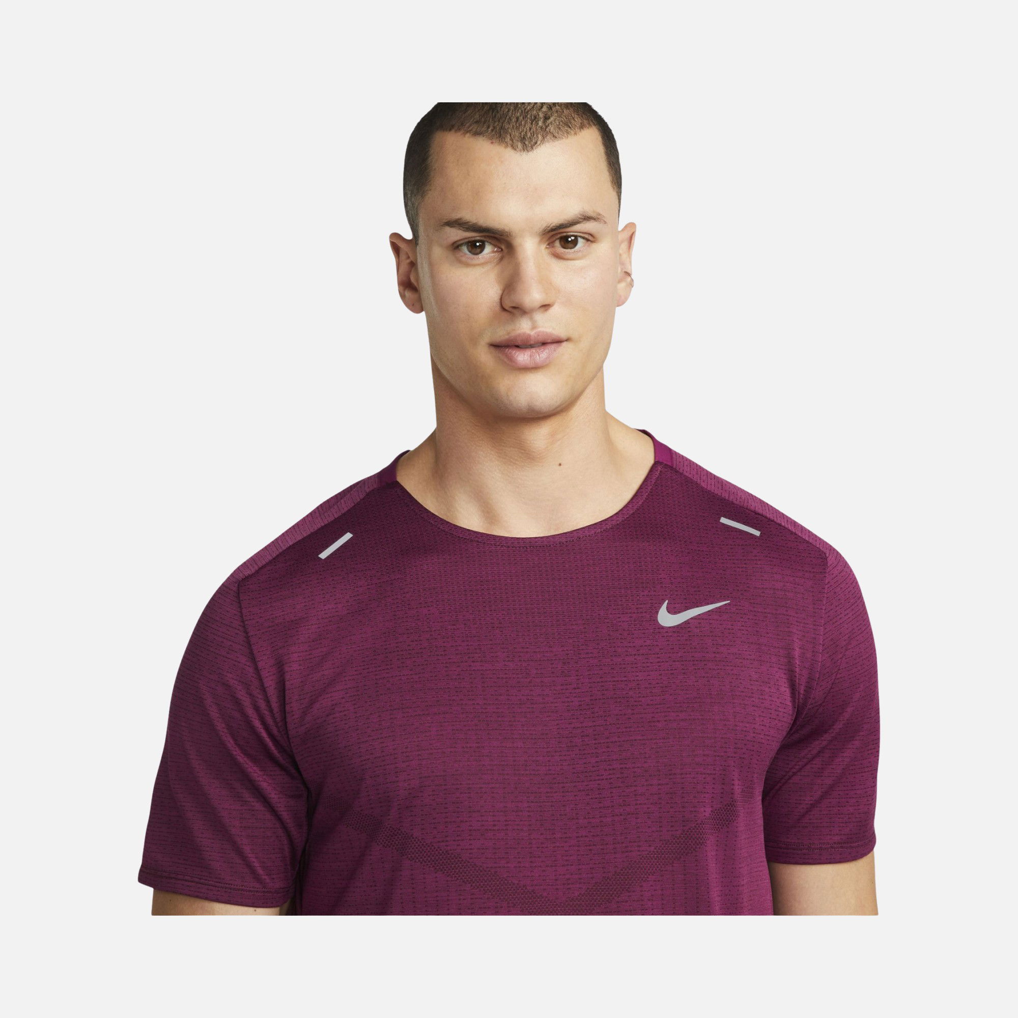 Nike Dri-Fit ADV Techknit Ultra Short-Sleeve Running Top Erkek Tişört