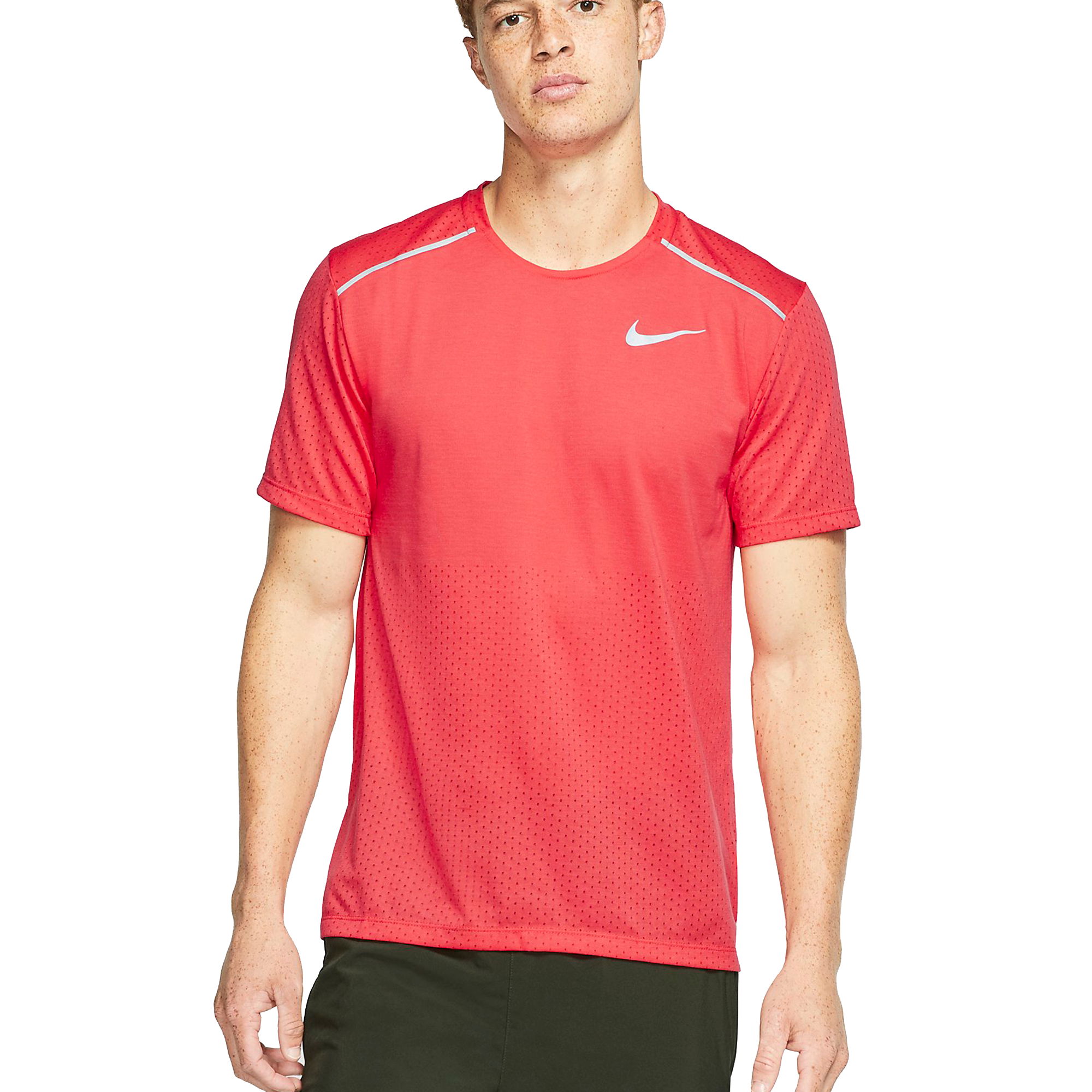 Nike Breathe Rise 365 Short Sleeve Erkek Tişört