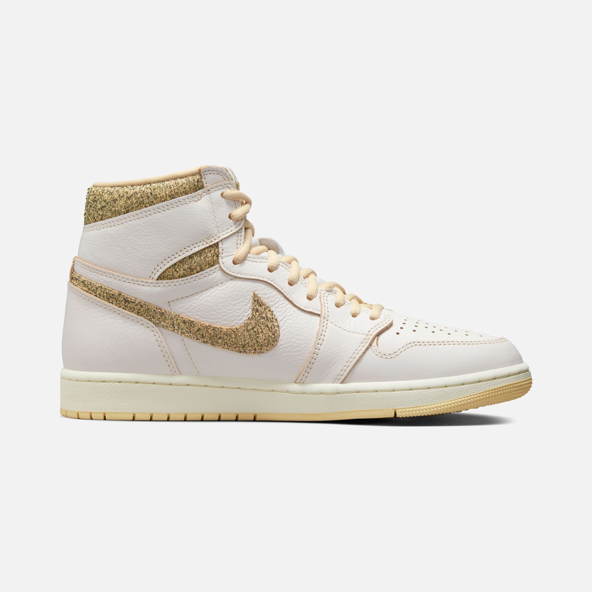 Nike Air Jordan 1 Retro High OG Craft ''Sail and Pale Vanilla'' Erkek Spor Ayakkabı
