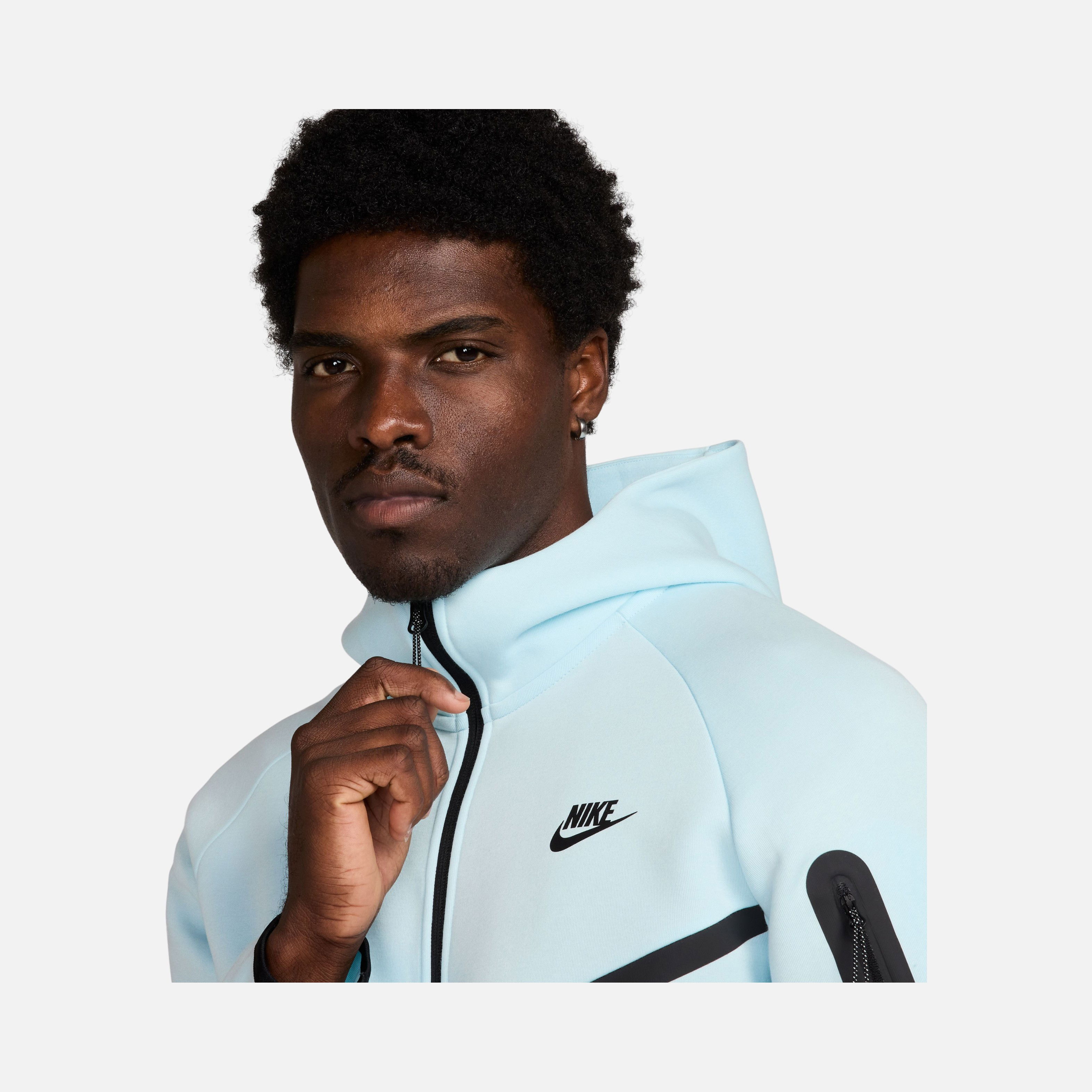 Nike Sportswear Tech Fleece Windrunner SS25 Full-Zip Hoodie Erkek Sweatshirt