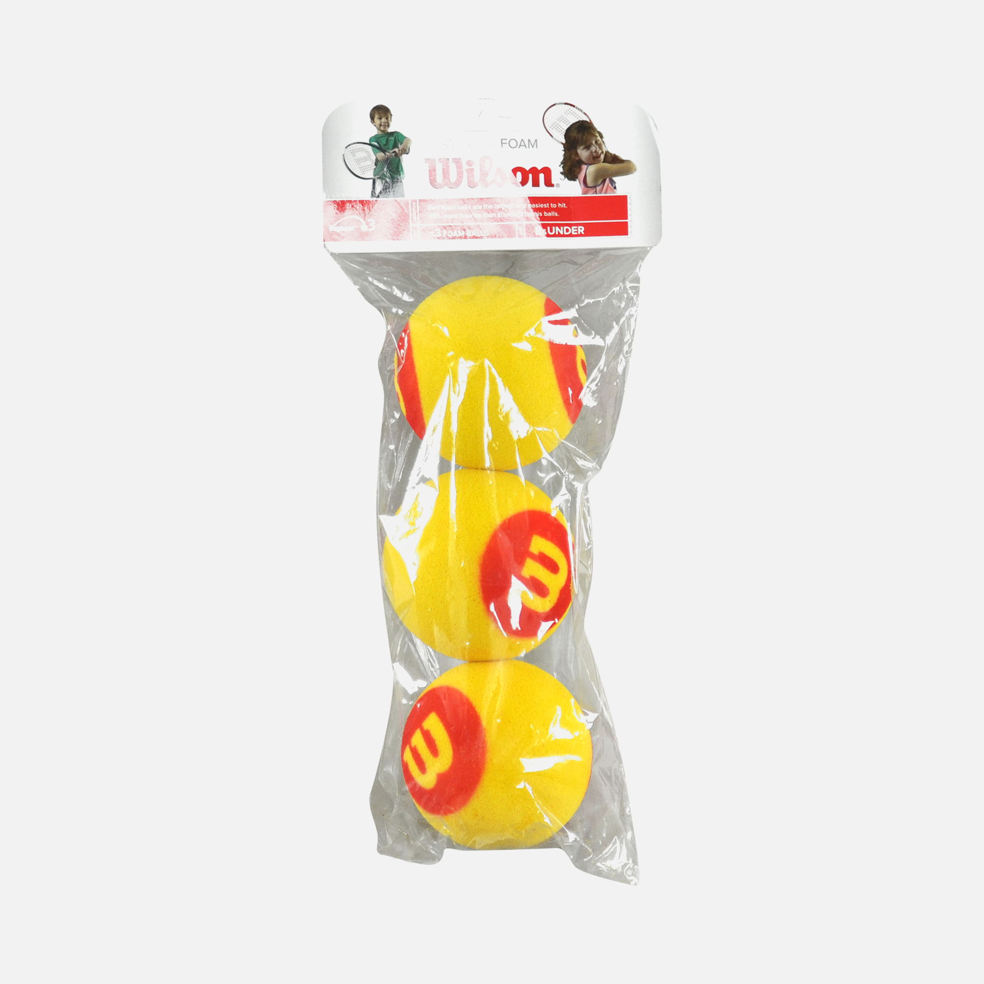 Wilson 258900 Starter Foam Itf Logolu 3'Lü Tenis Topu