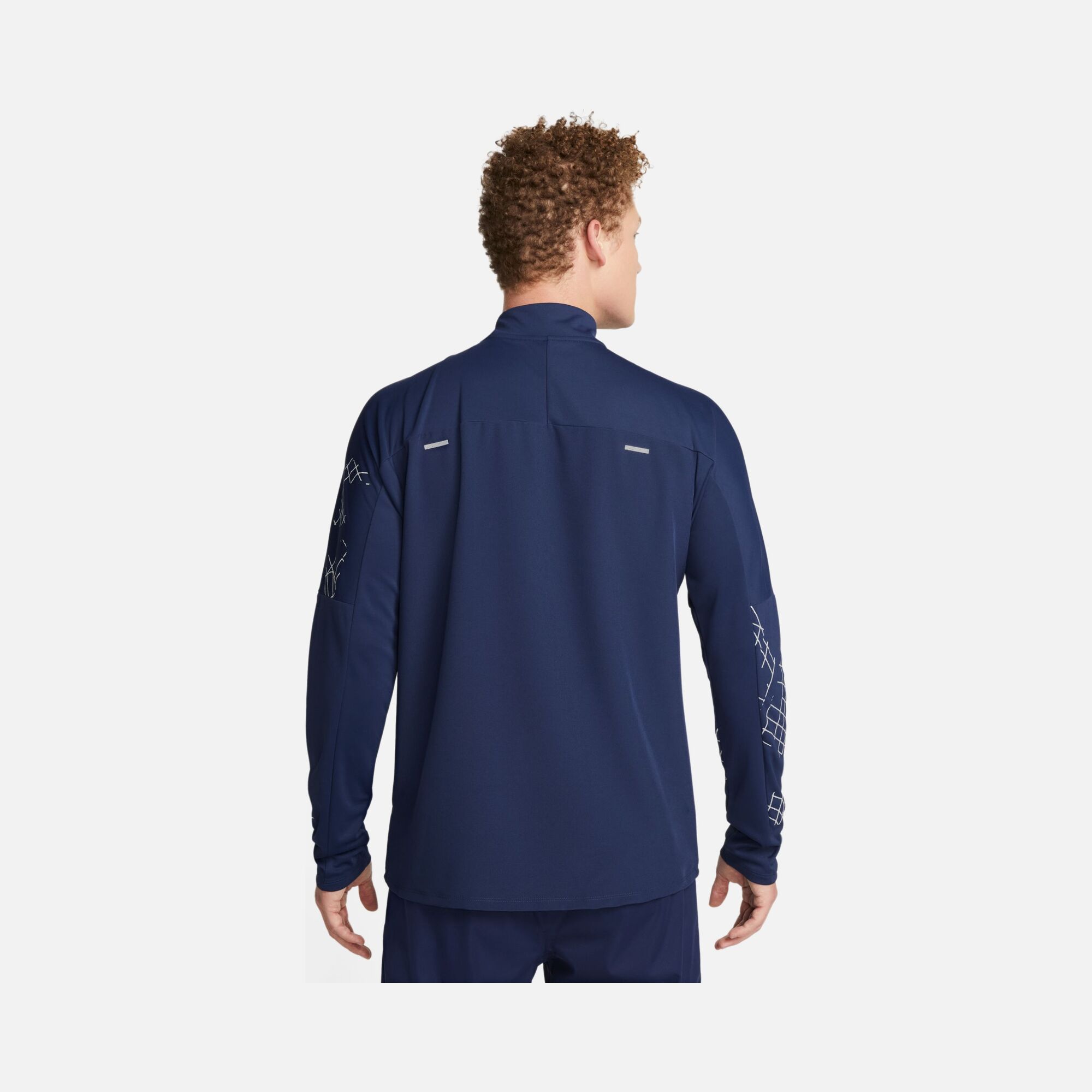 Nike Dri-Fit Run Division Flash Element Running Half-Zip Long-Sleeve Erkek Tişört