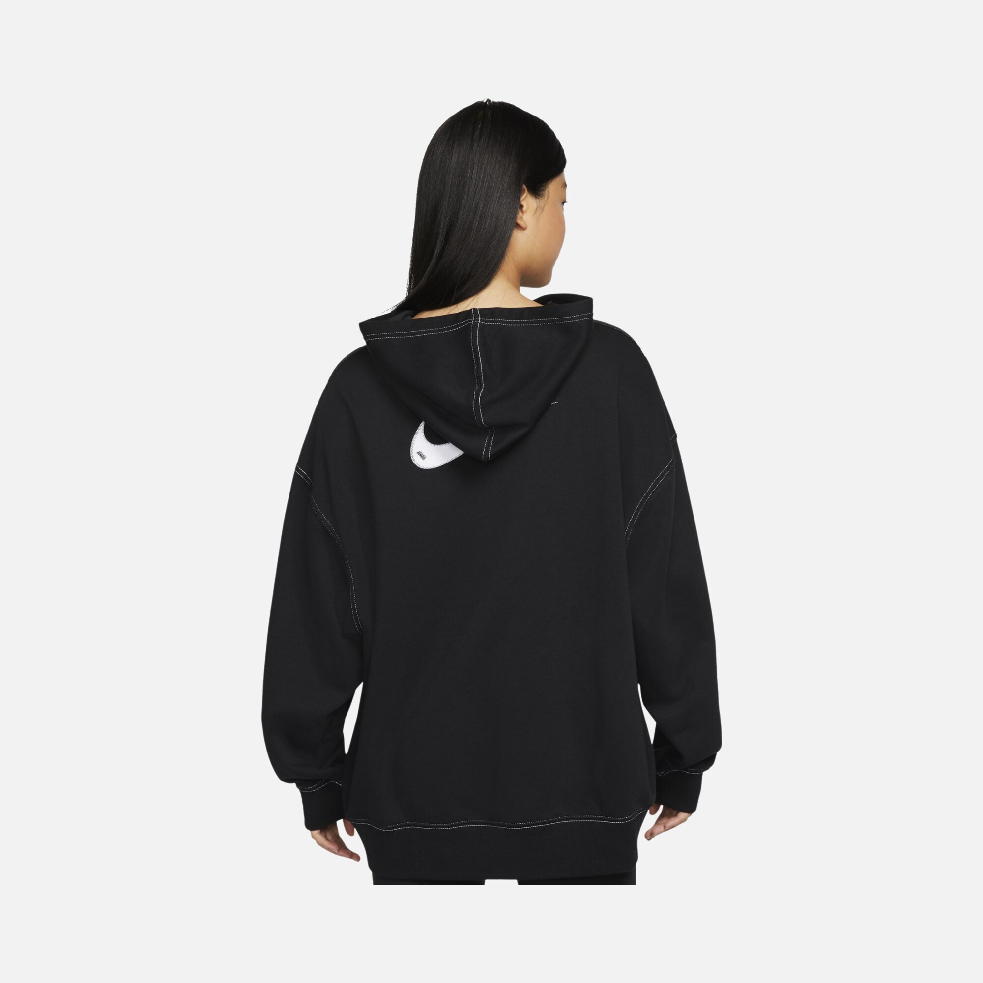 Nike Sportswear Swoosh Fleece Hoodie SS22 Kadın Sweatshirt
