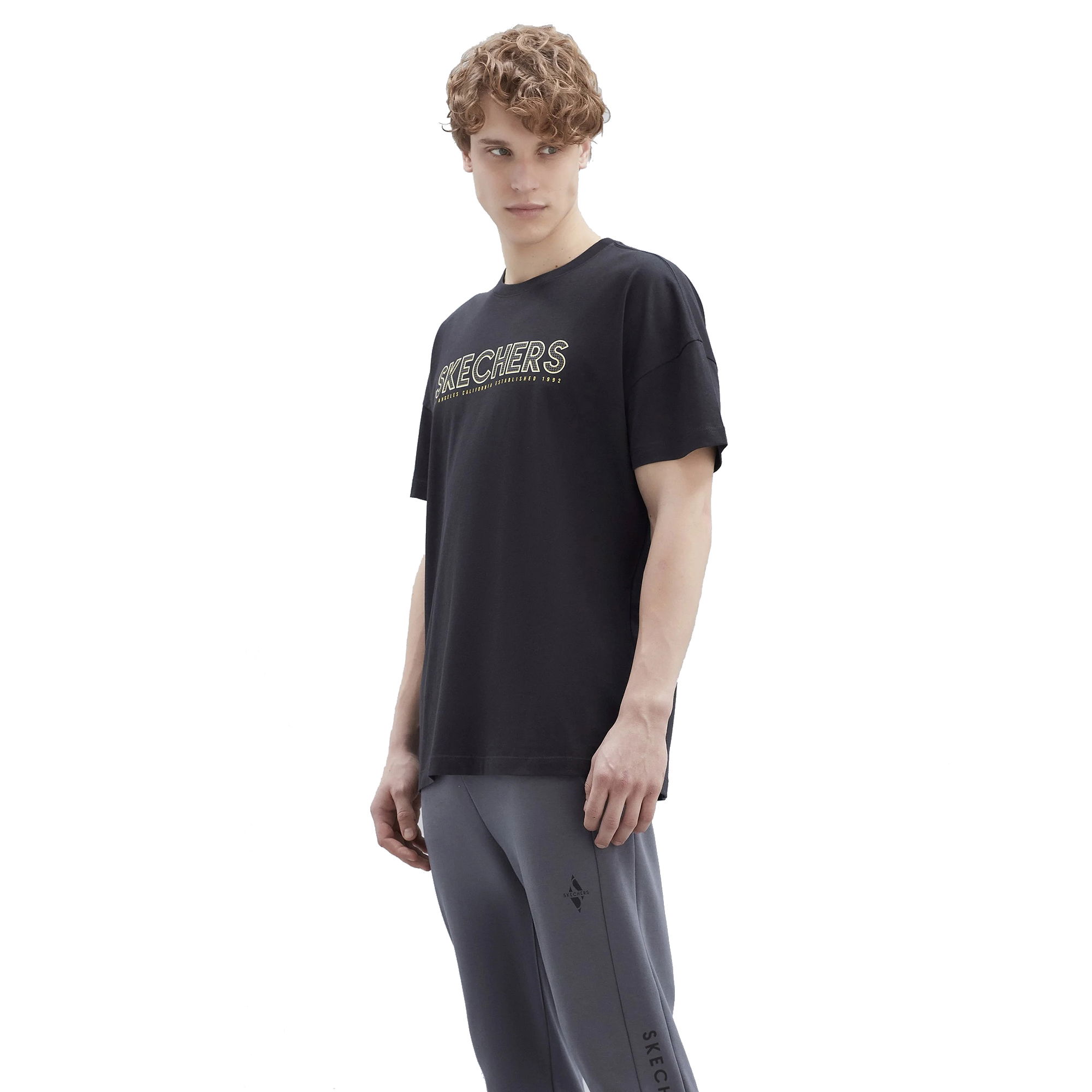 Skechers Sportswear Big Logo Graphic Short-Sleeve Erkek Tişört