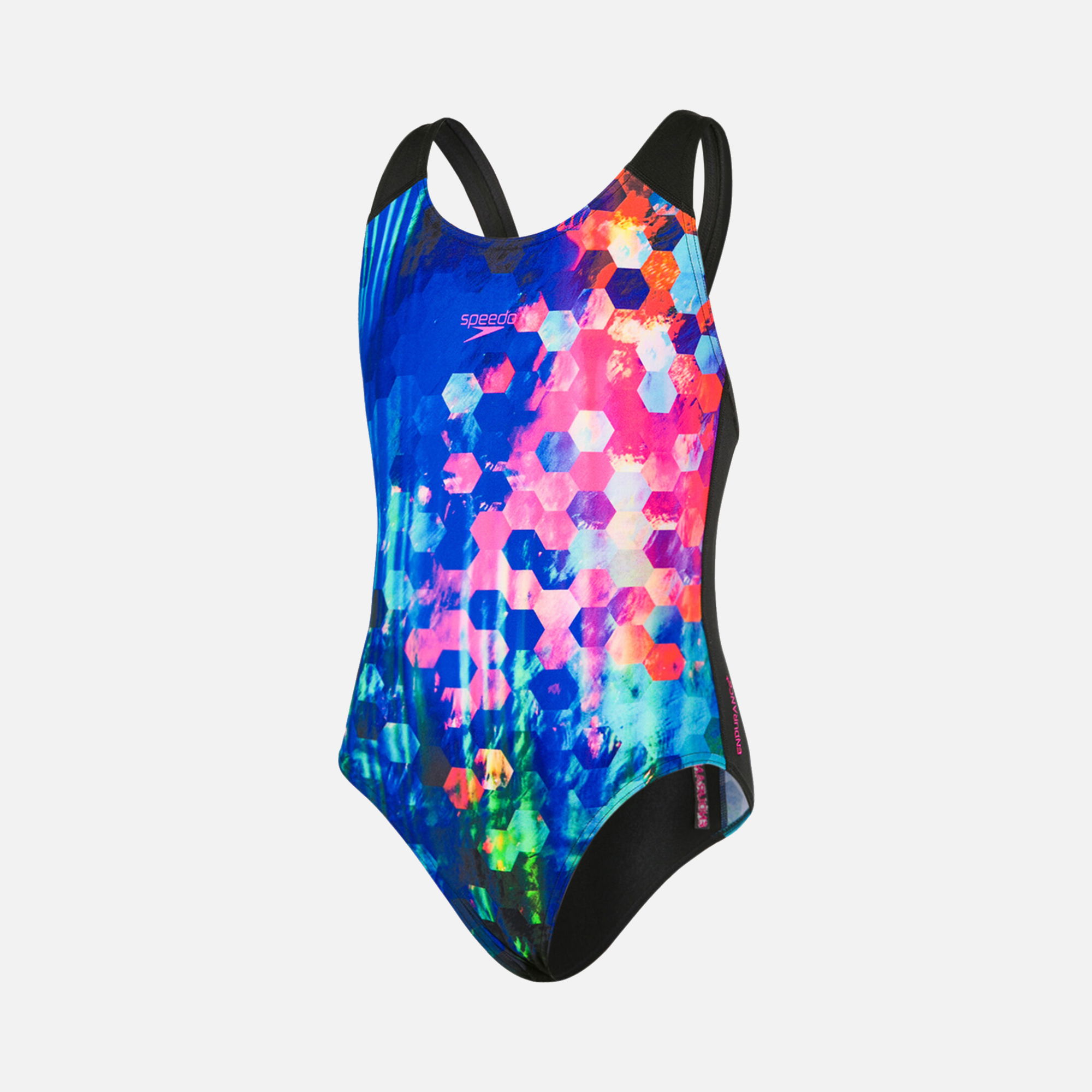 Speedo Placement Digital Spashback (Girls') Çocuk Mayo