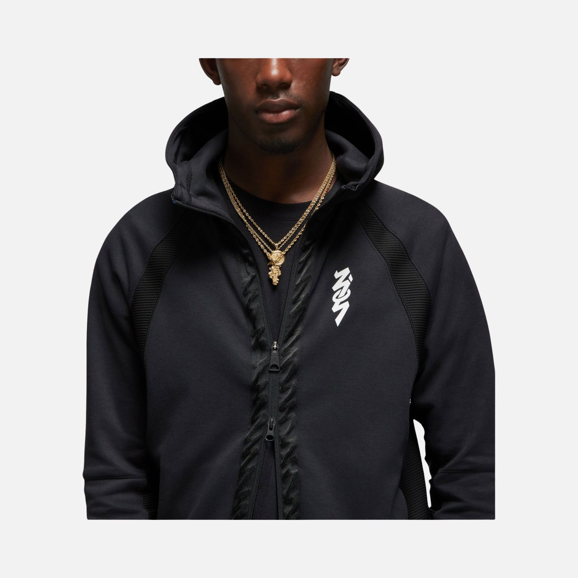 Nike Jordan Zion Fleece Full-Zip Hoodie Erkek Sweatshirt