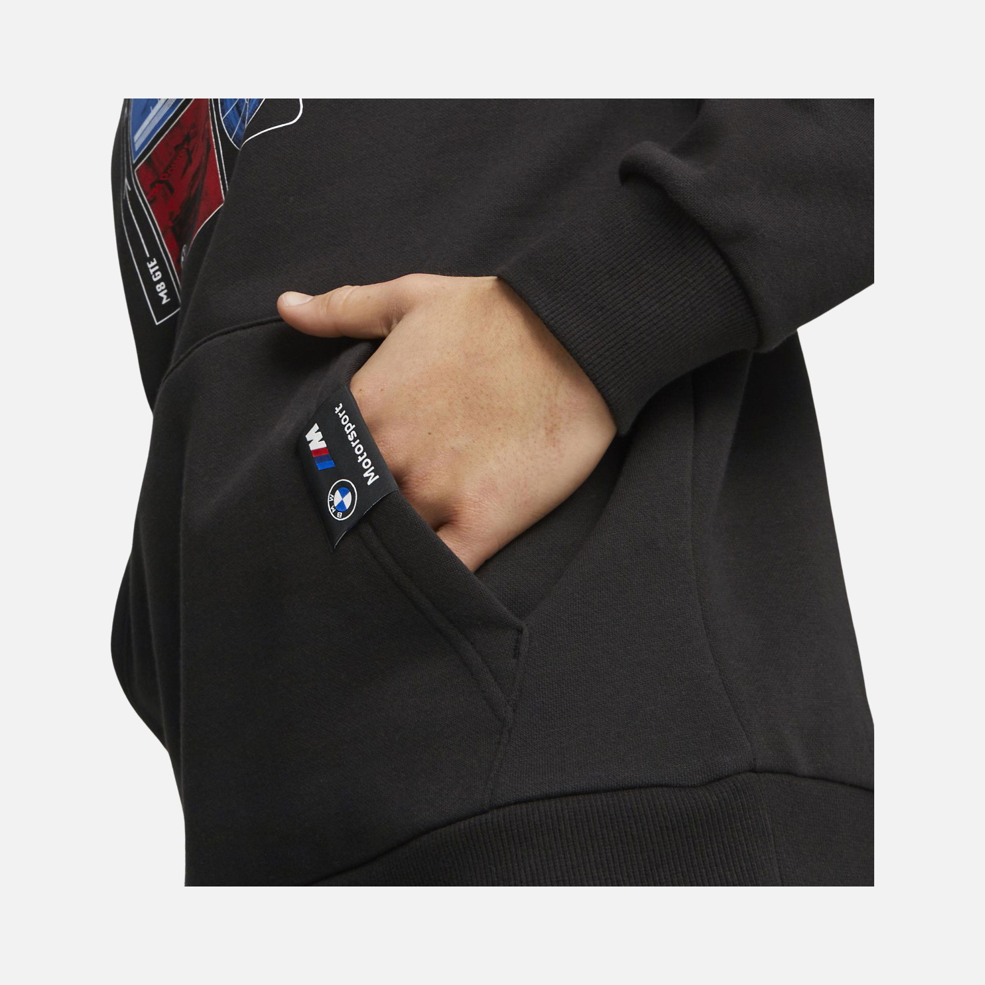 Puma Sportswear BMW M Motorsport Graphic Hoodie Erkek Sweatshirt