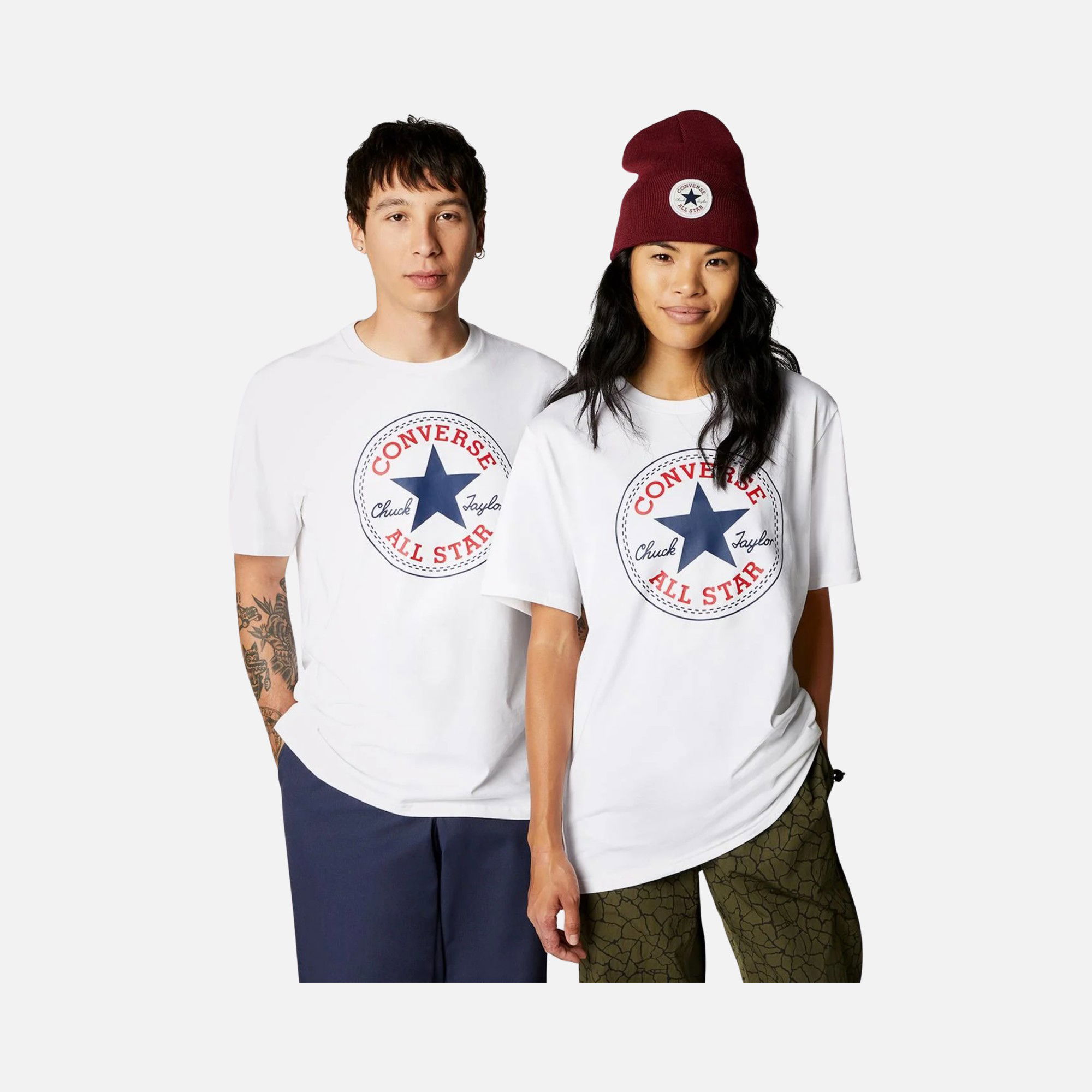 Converse Go To All Star Patch Standard Fit Short-Sleeve Unisex Tişört