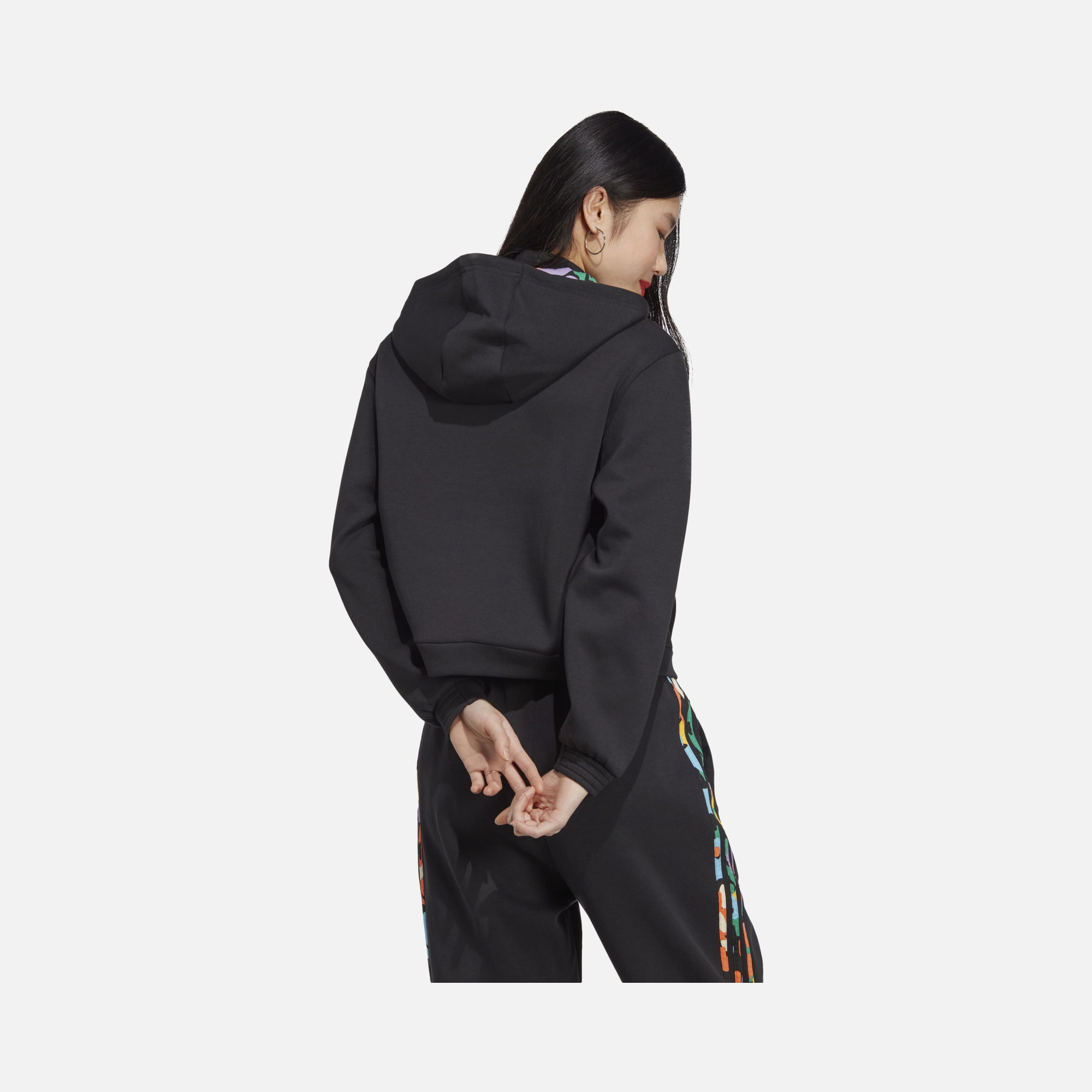 adidas Sportswear Graphic Regular-Fit Full-Zip Hoodie Kadın Sweatshirt