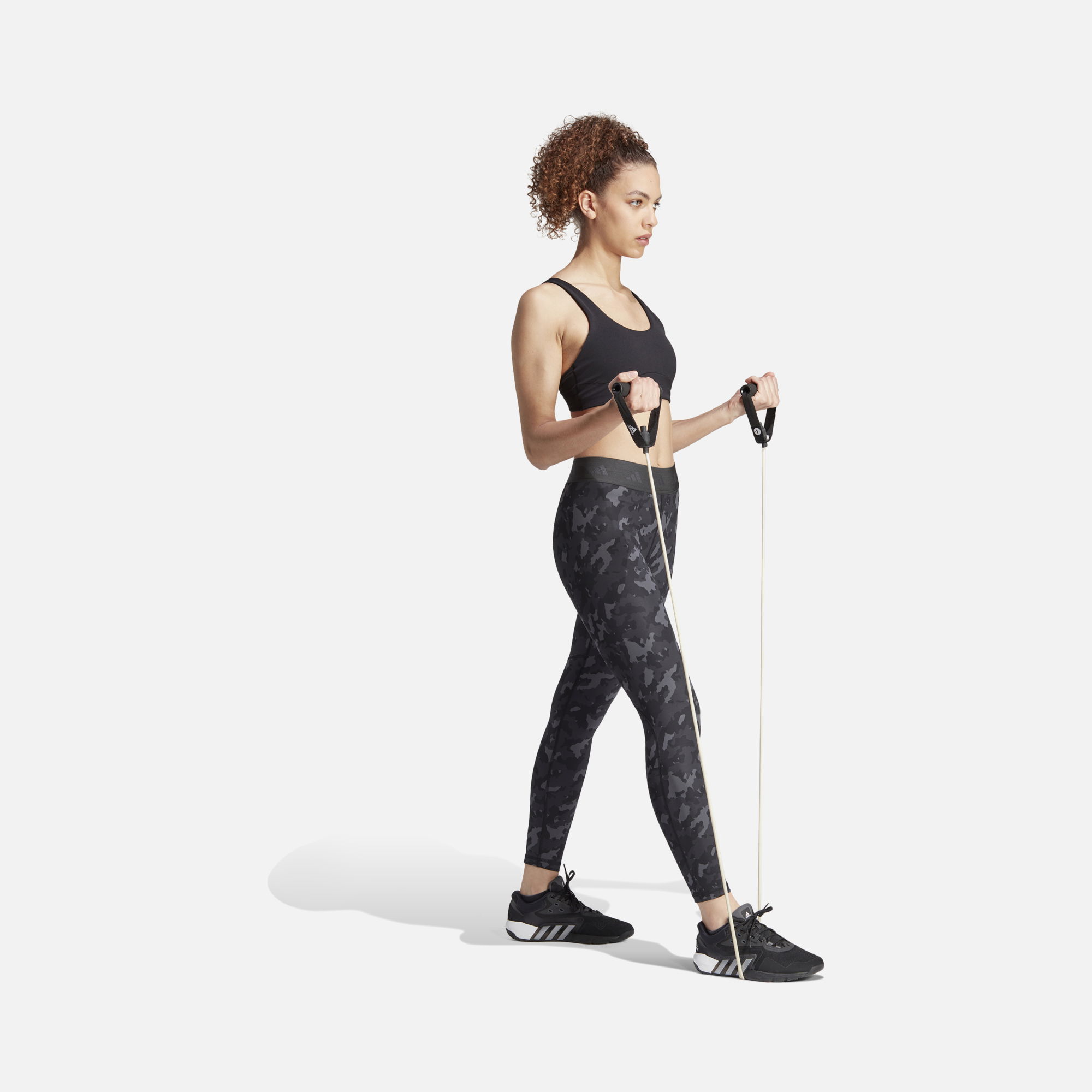 adidas Techfit Camouflage 7/8 Leggings Gym & Training Kadın Tayt