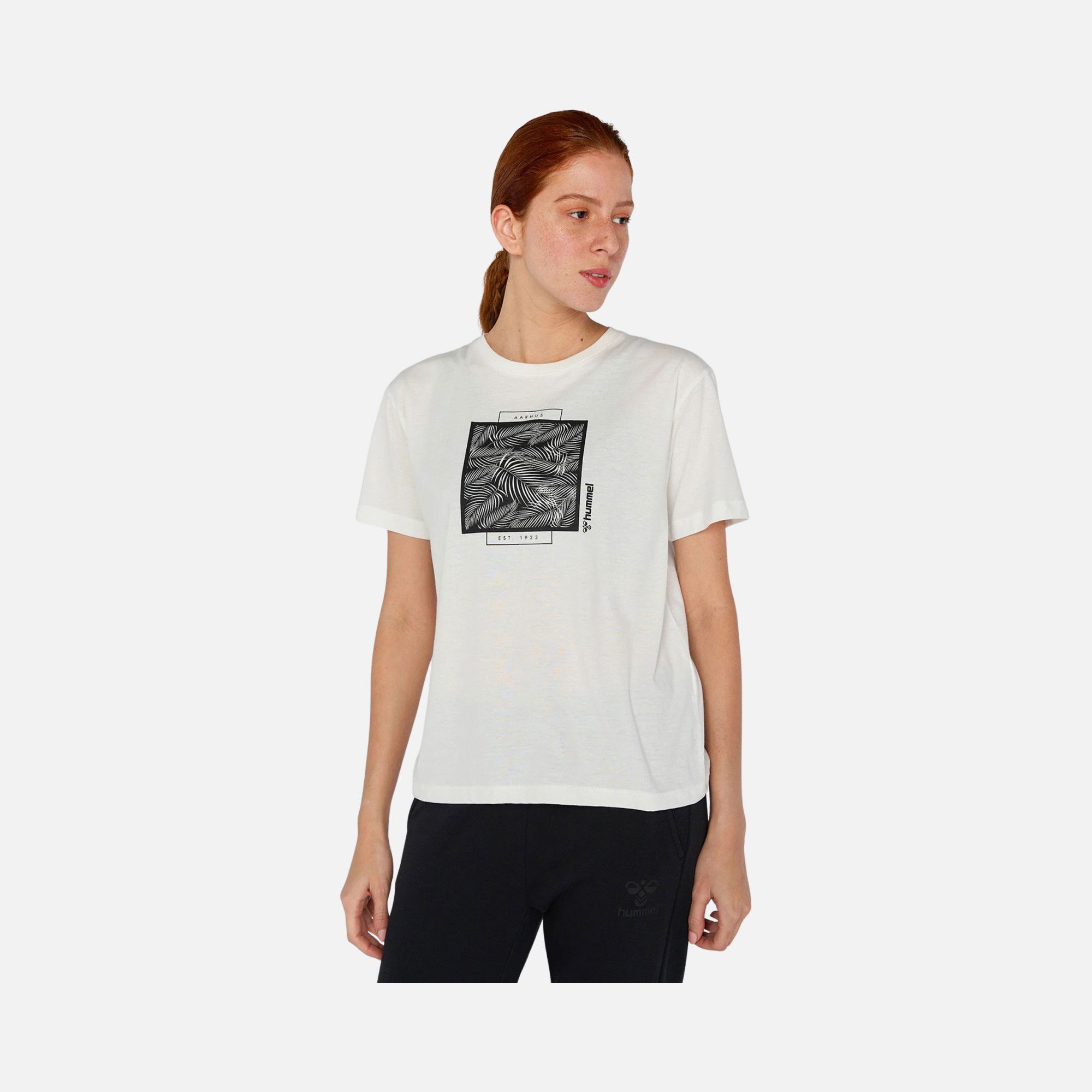 Hummel Sportswear Elise Graphic Short-Sleeve Kadın Tişört